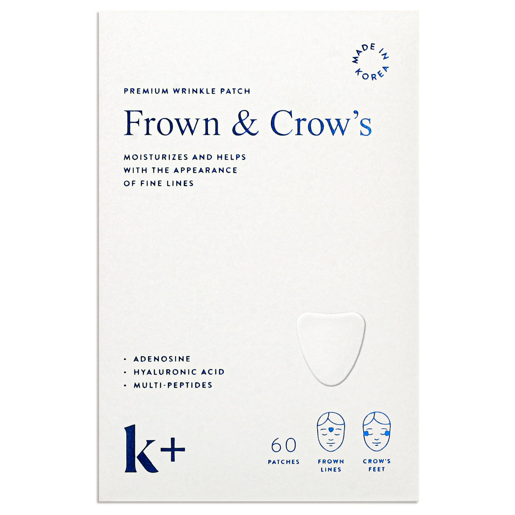 k Korean Wrinkle Patches for Forehead Frown Lines Crow s - KPLUS Official Imagery - 2