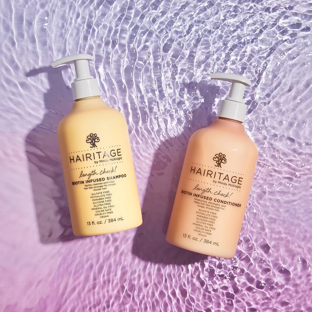 Hairitage Biotin & Jamaican Castor Oil Hair Conditioner for Thinning Hair - - Hairitage Official Product View 5