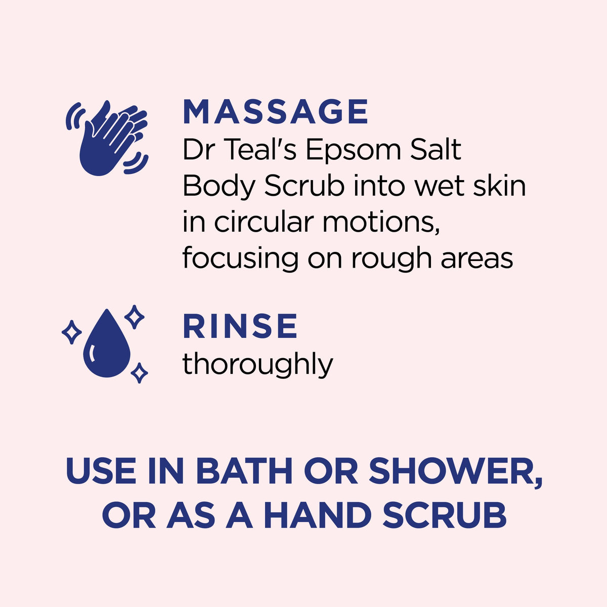 Dr Teal s Pink Himalayan Salt Body Scrub Restore Replenish - Dr Teal's Official Imagery - 4