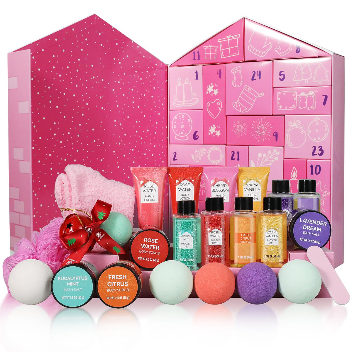 Advent Calendar 2026 for Women 24 Days Christmas Countdown - BODY & EARTH Official Imagery - 8