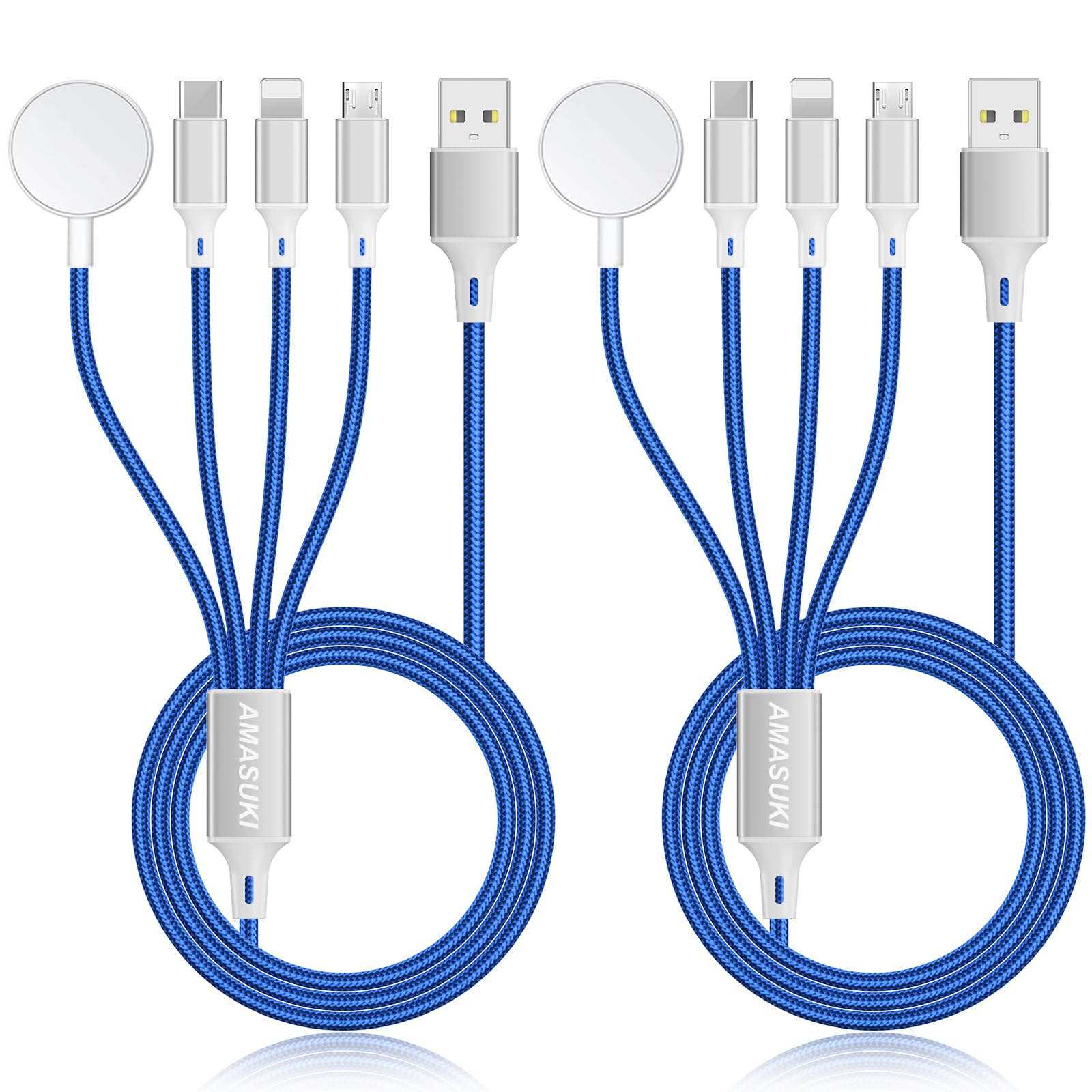 Amasuki Travel Essentials,4 in 1 for Apple Watch Charger/iPhone Charge - View 6