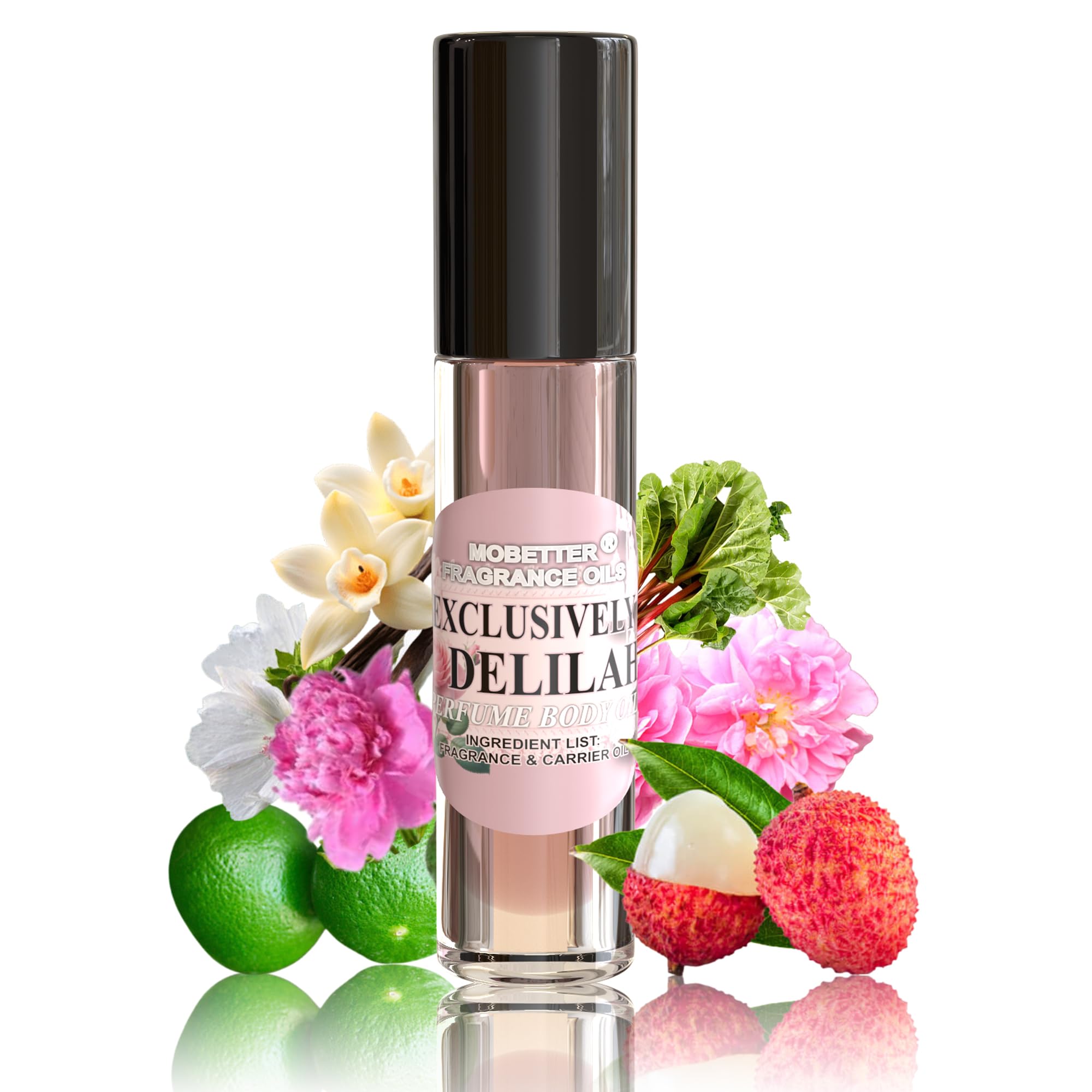 MOBETTER FRAGRANCE OILS' Exclusively Delilah Perfume Body Oil, - Product Imagery