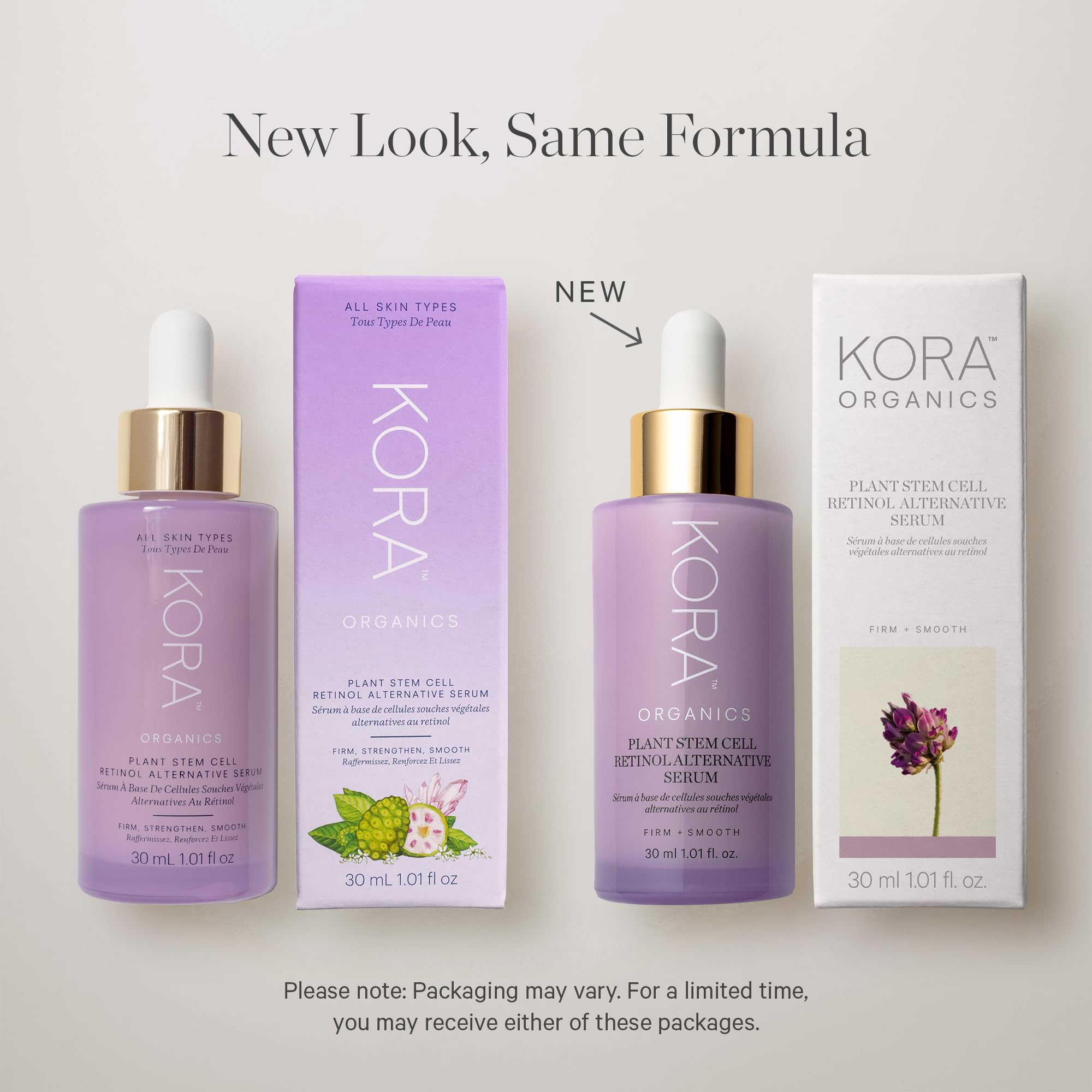 KORA Organics Plant Stem Cell Retinol Alternative Serum, Firming Face Serum - KORA Organics Official Product View 9