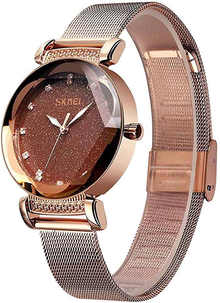 Gosasa Elegant Womens Quartz Watch Crystal Dial Stainless - Gosasa Official Imagery - 3