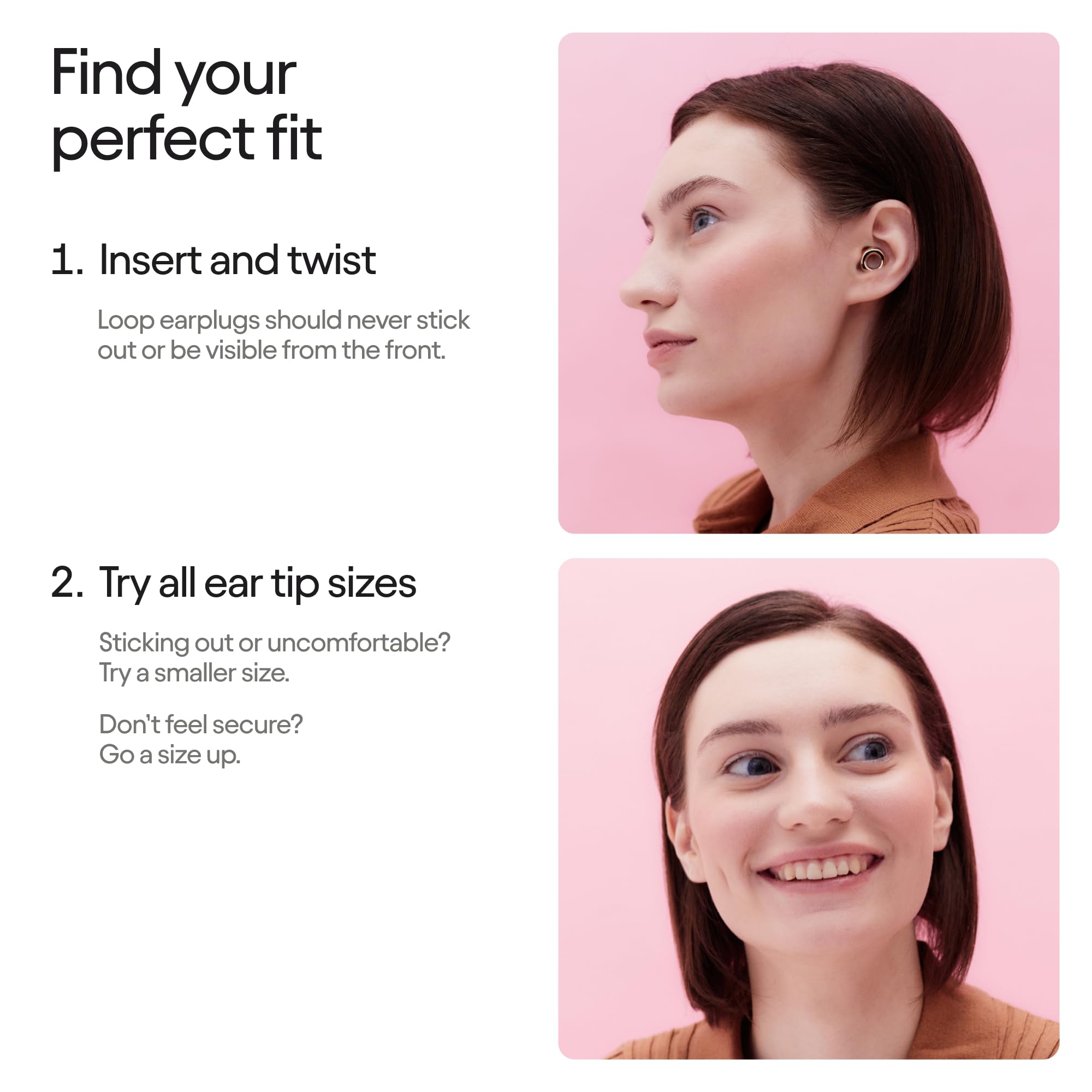 Loop Experience 2 Ear Plugs - Stylish Certified Hearing Protection - Loop Official Product View 7