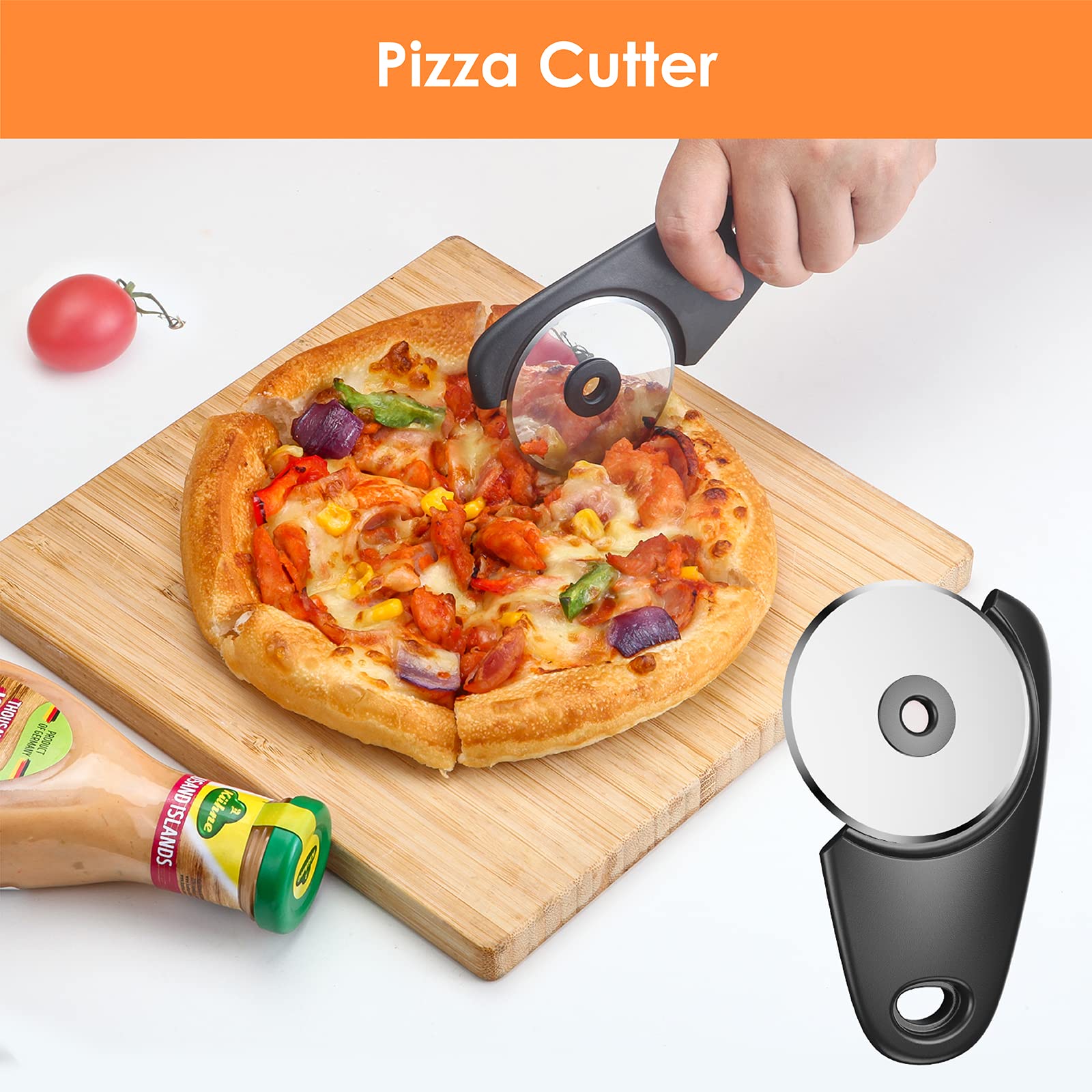 Pisol Kitchen Unique Gadgets Set 6 Pieces, Space Saving, Cheese Grater - View 4