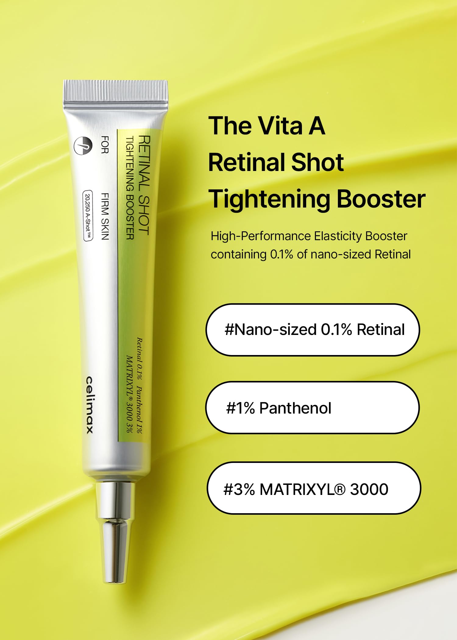 celimax The Vita Retinal Shot Tightening Booster + Pore Dark - celimax