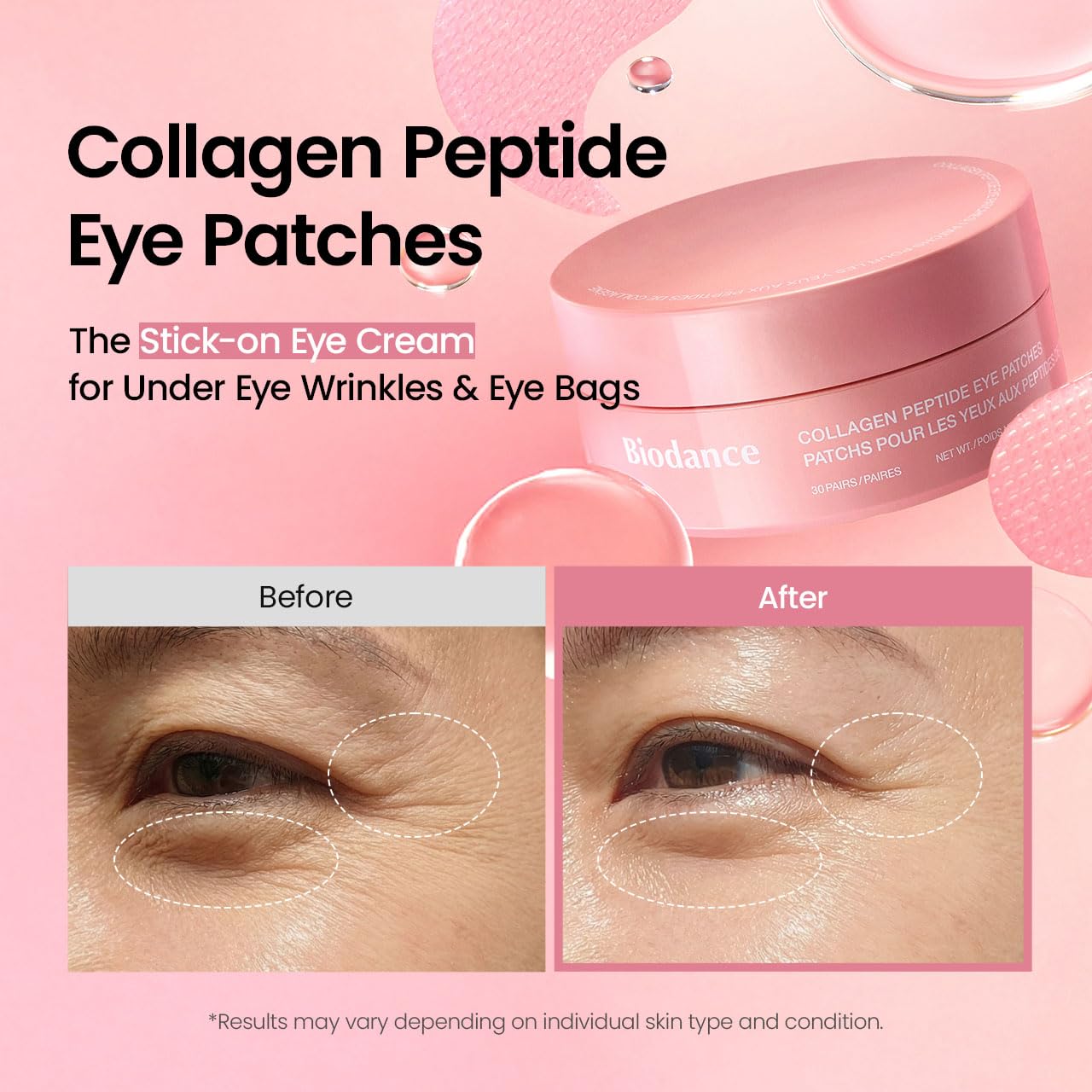 BIODANCE Hydrogel Eye Patches for Under Eye - BIODANCE Official Product View 3