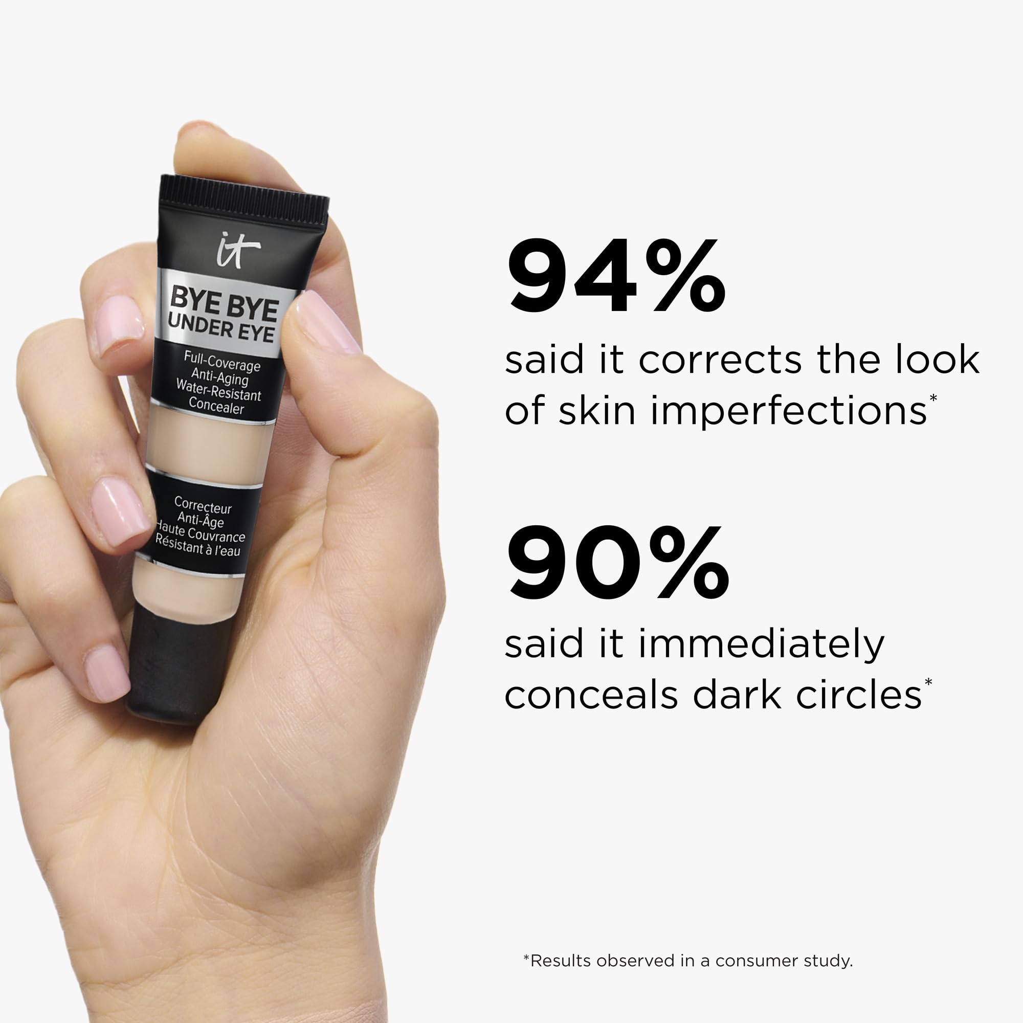 Elefair Tech IT Cosmetics Bye Bye Under Eye Anti - Aging Full Coverage Concealer - Elefair Tech Official Product View 7