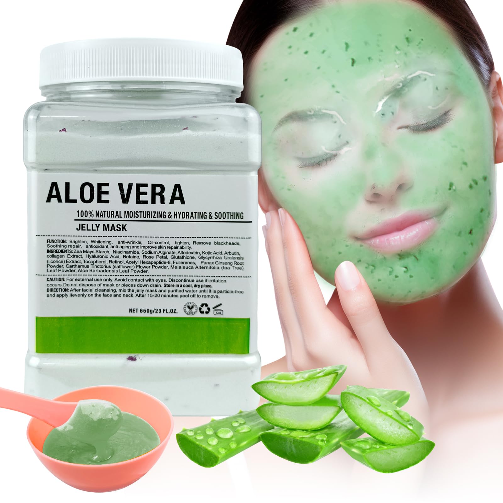 Jelly Mask for Facials Professional, Hydrating &amp; - Angeland