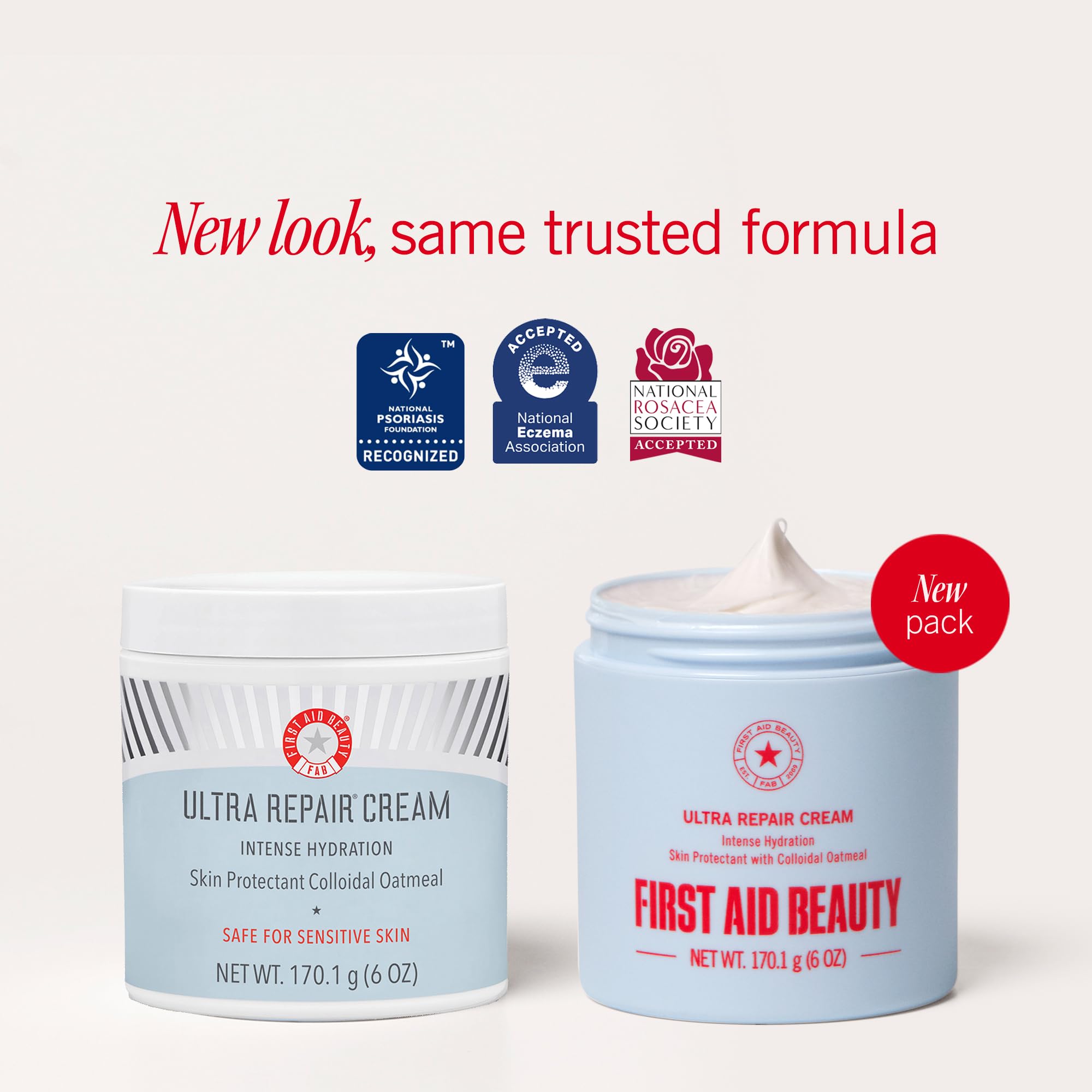 Elefair Tech First Aid Beauty Ultra Repair Cream, Intense Hydration - - Elefair Tech Official Product View 3