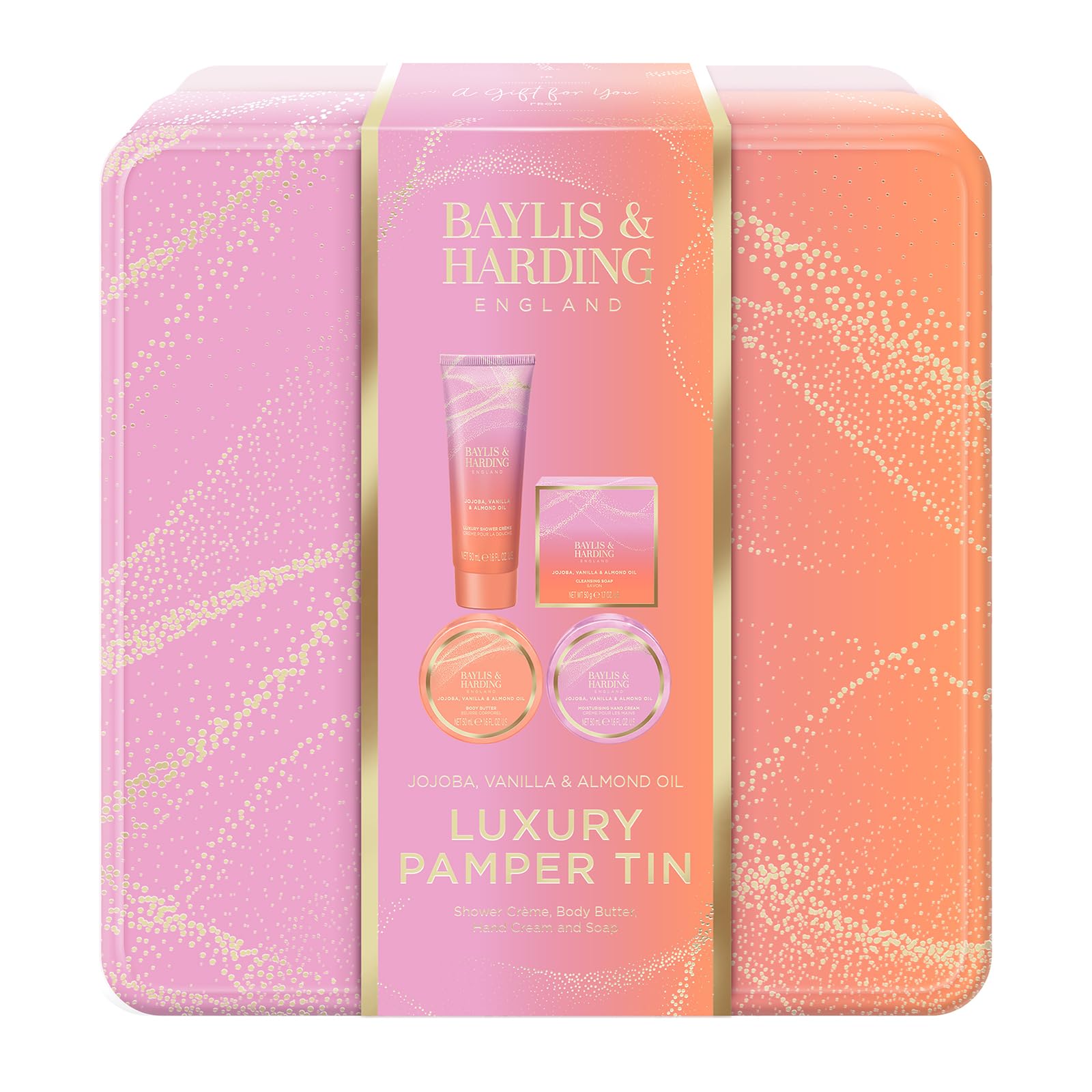 Baylis &amp; Harding Luxury Pamper Tin, Gift Set For Women - Baylis &amp; Harding