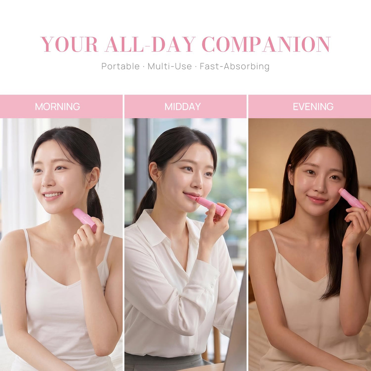 PDRN Pink Collagen Volume Multi Balm Stick Helps Hydrate - Sprnmik Official Imagery - 8
