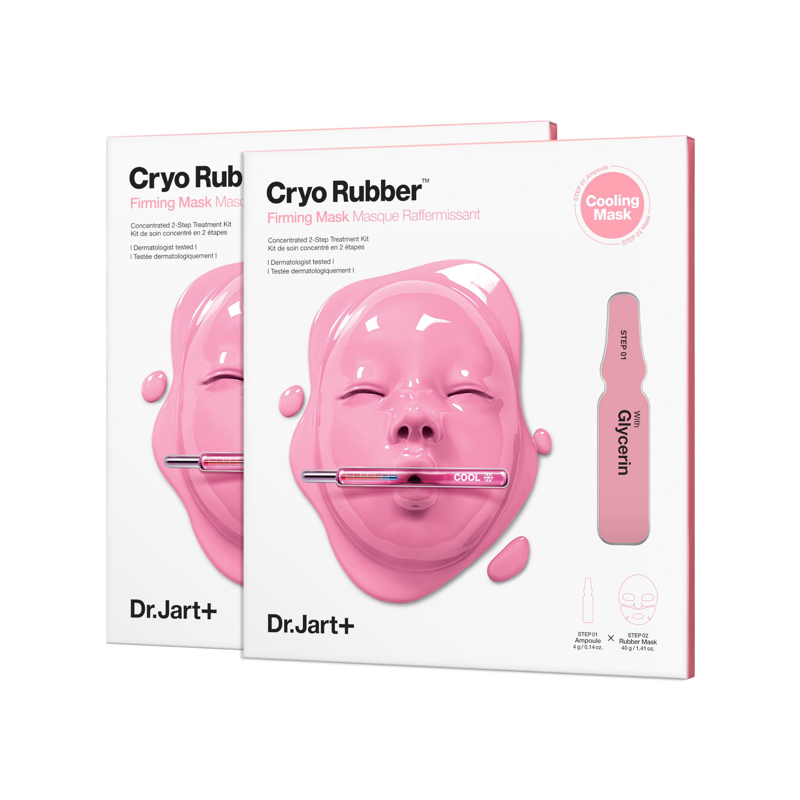 Dr.Jart+ Cryo Rubber Cooling Korean Face Mask with Serum Ampoule - Generic