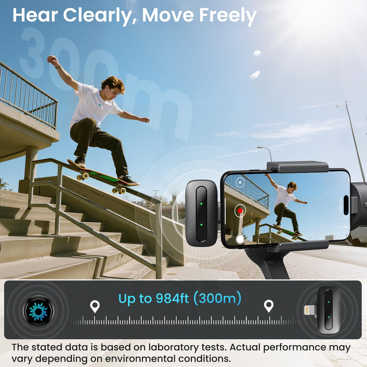 M2 Magnetic Wireless Lavalier Microphone - Snapgear Official Imagery - 8