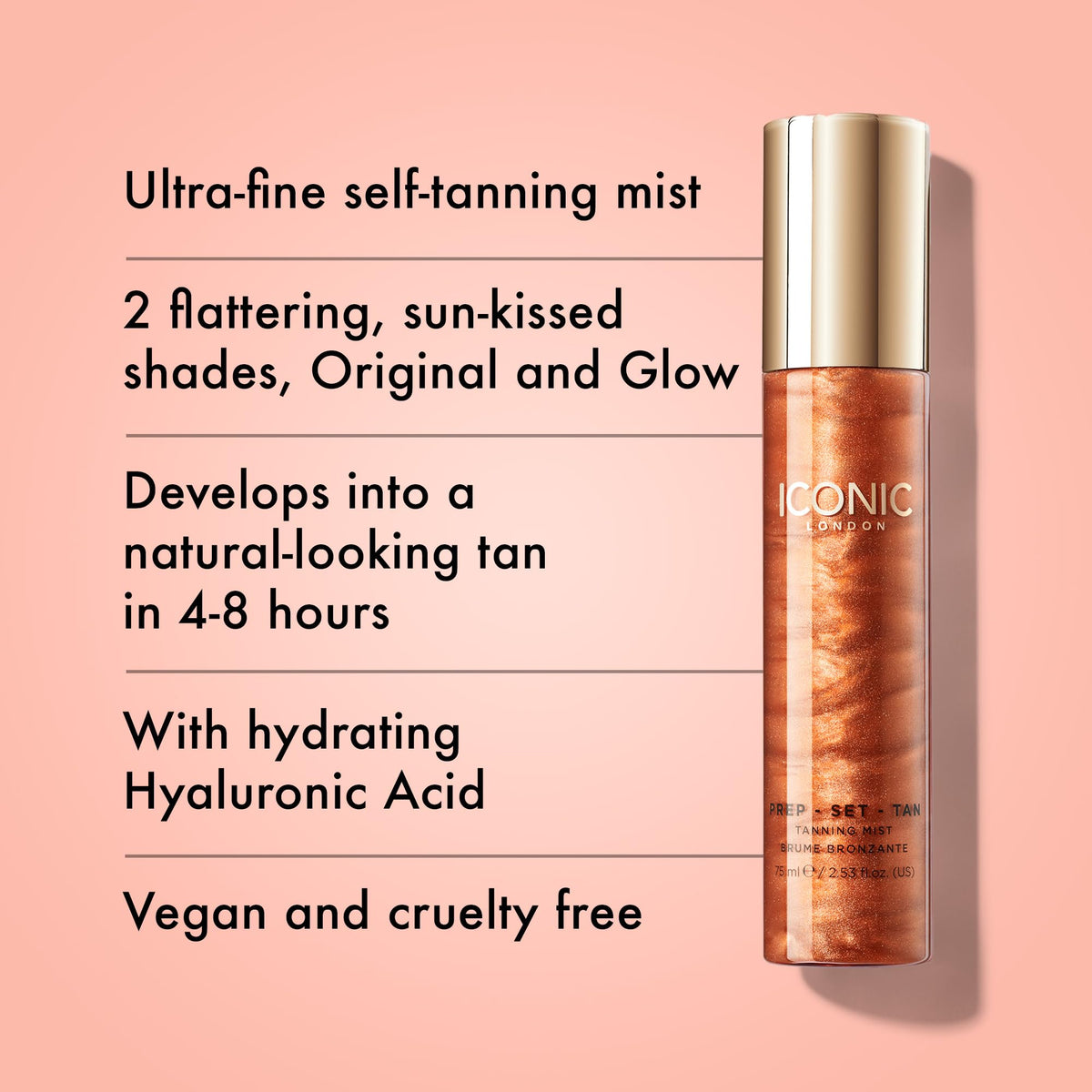 ICONIC LONDON Prep Set Tan Glow - Premium Selection Official Imagery - 3
