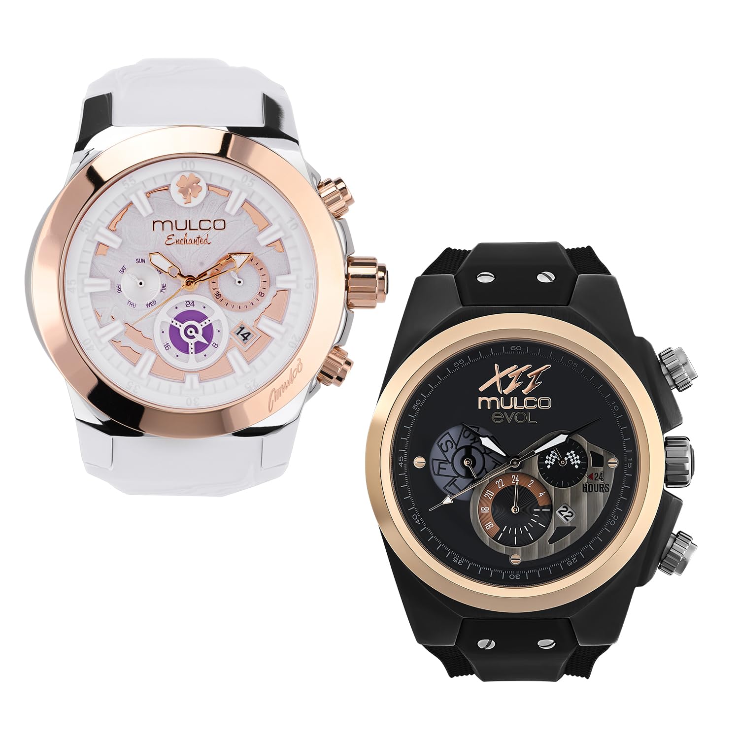 MULCO Watches for Men & Women Bundle – Stainless Steel & - Product Imagery