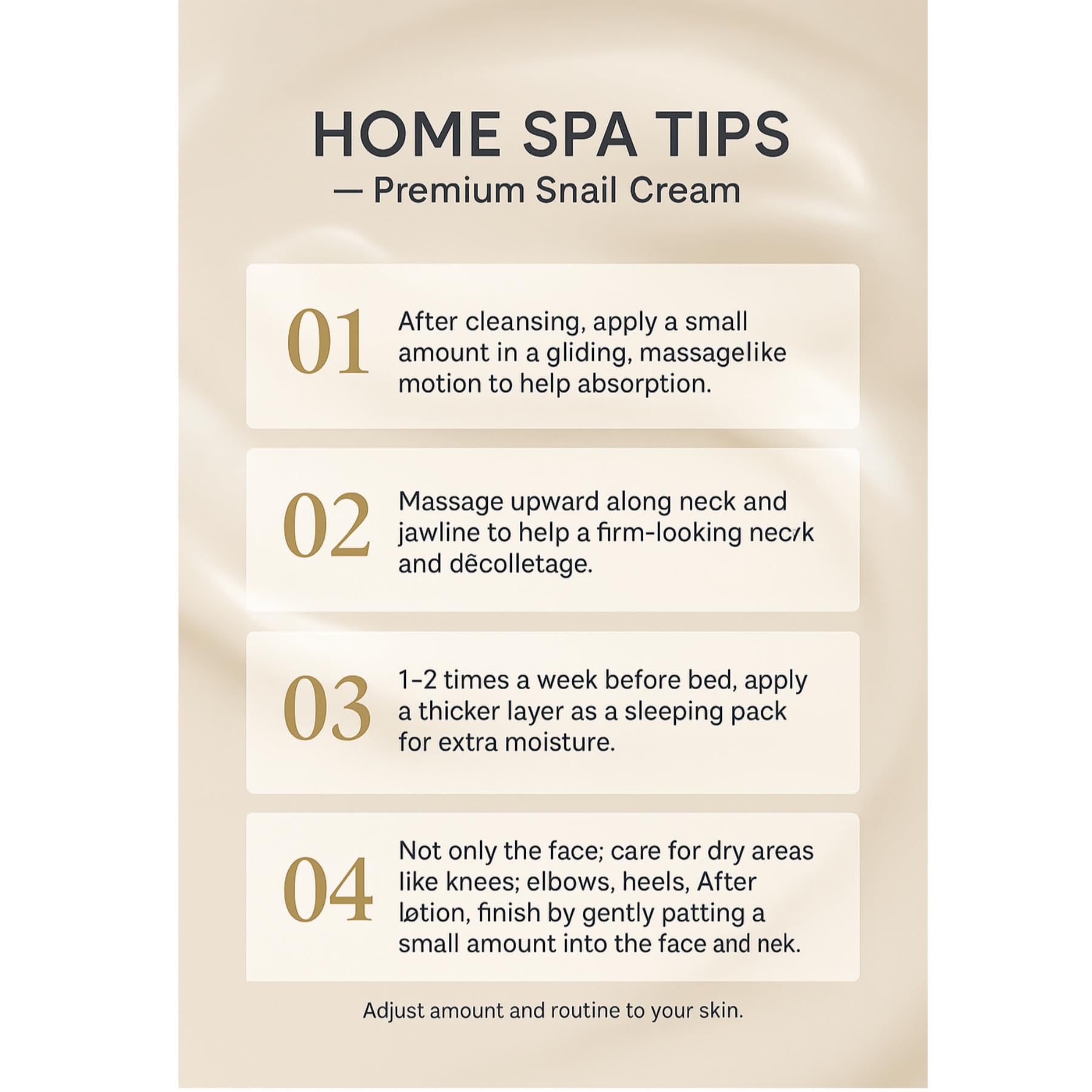 Premium Snail Mucin Cream 50ml - GASHINA STORY