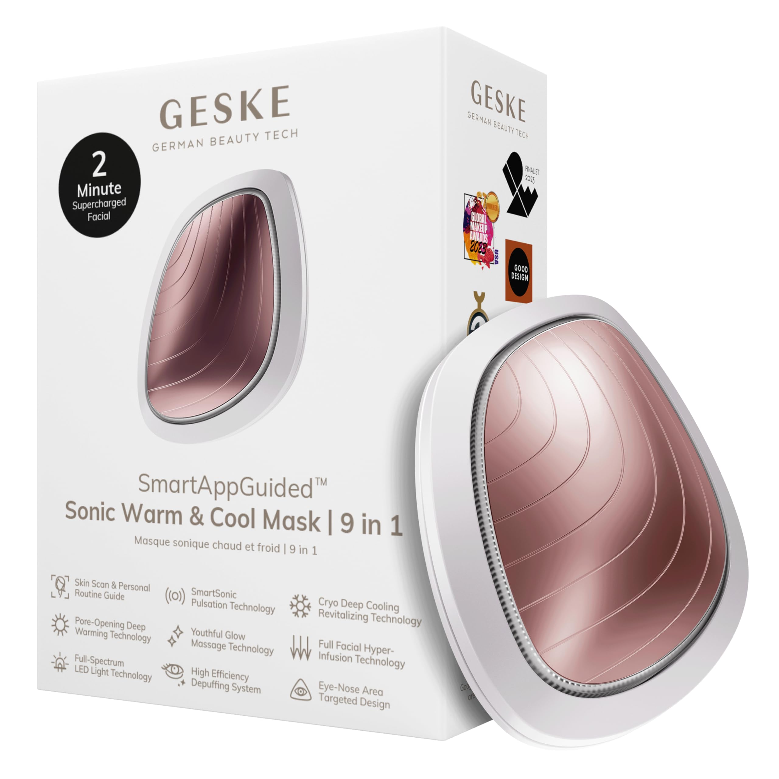 GESKE SmartAppGuided™ Sonic Warm &amp; Cool Mask - GESKE