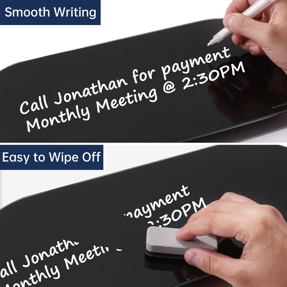 Glass Desktop Whiteboard - TSJ OFFICE Official Imagery - 5