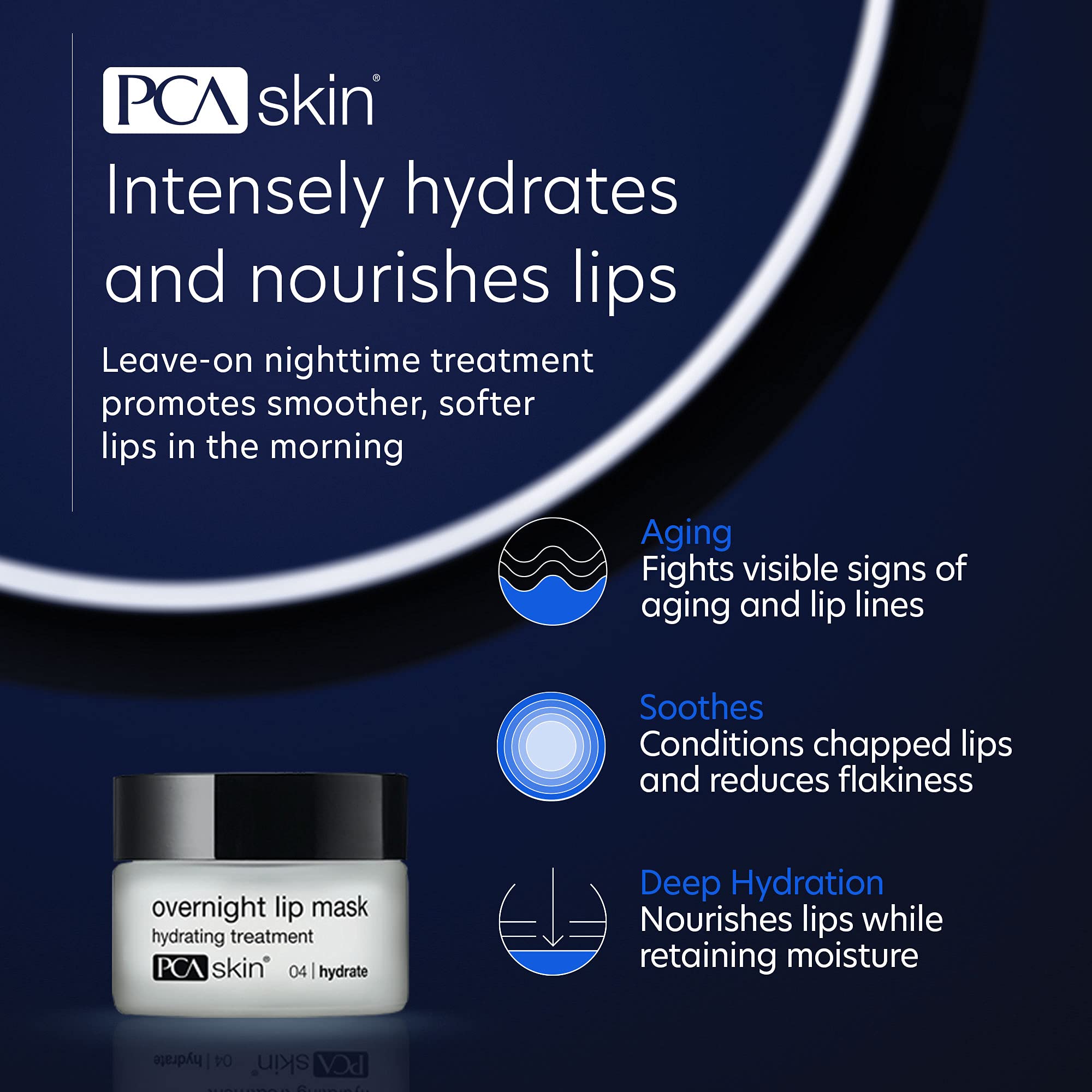 PCA SKIN Overnight Lip Mask Ultra Hydrating Nighttime Mask - Premium Selection Official Imagery - 4