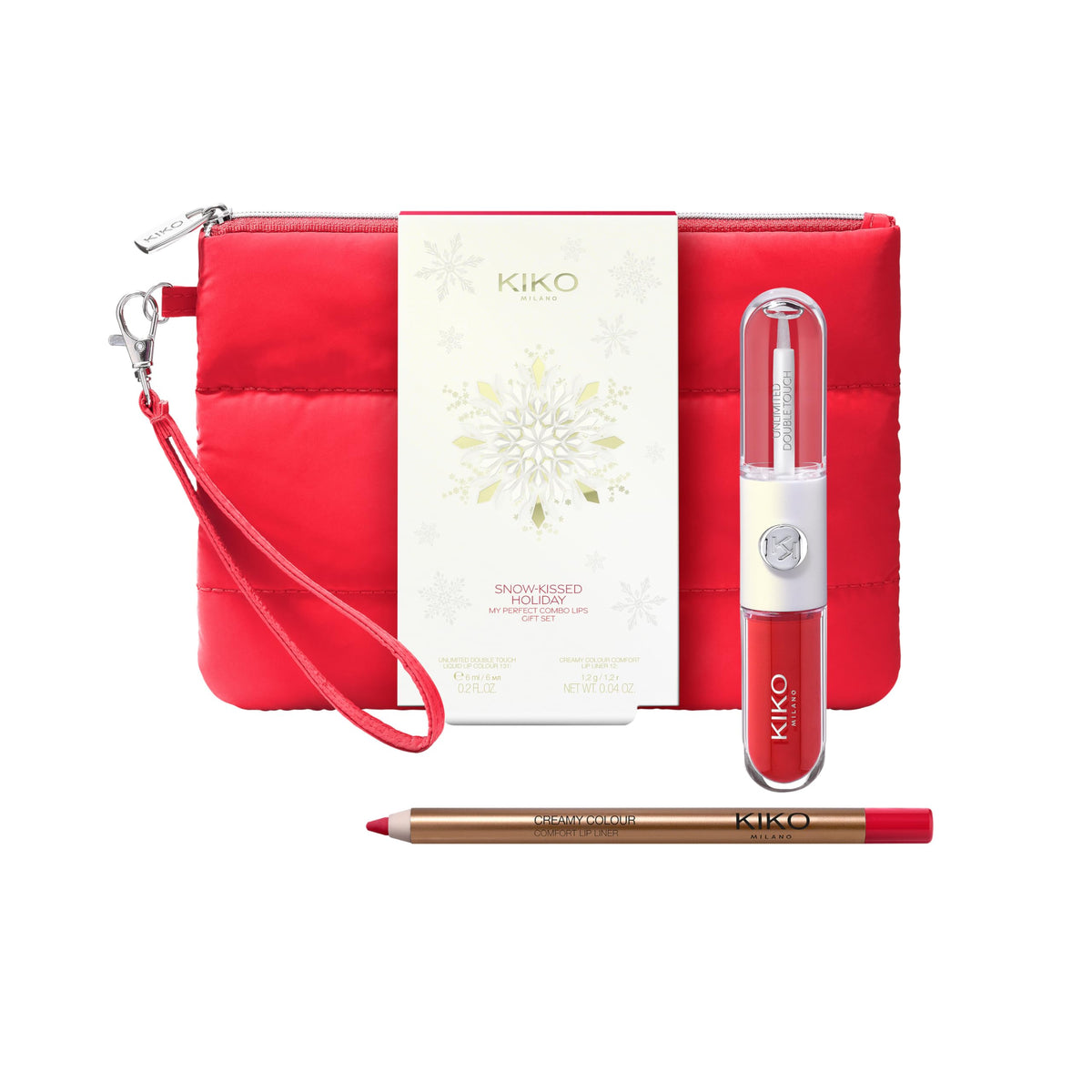 KIKO Milano Snow Kissed Holiday Glam Faves Make Up Gift Set - Kiko Milano Official Imagery - 6