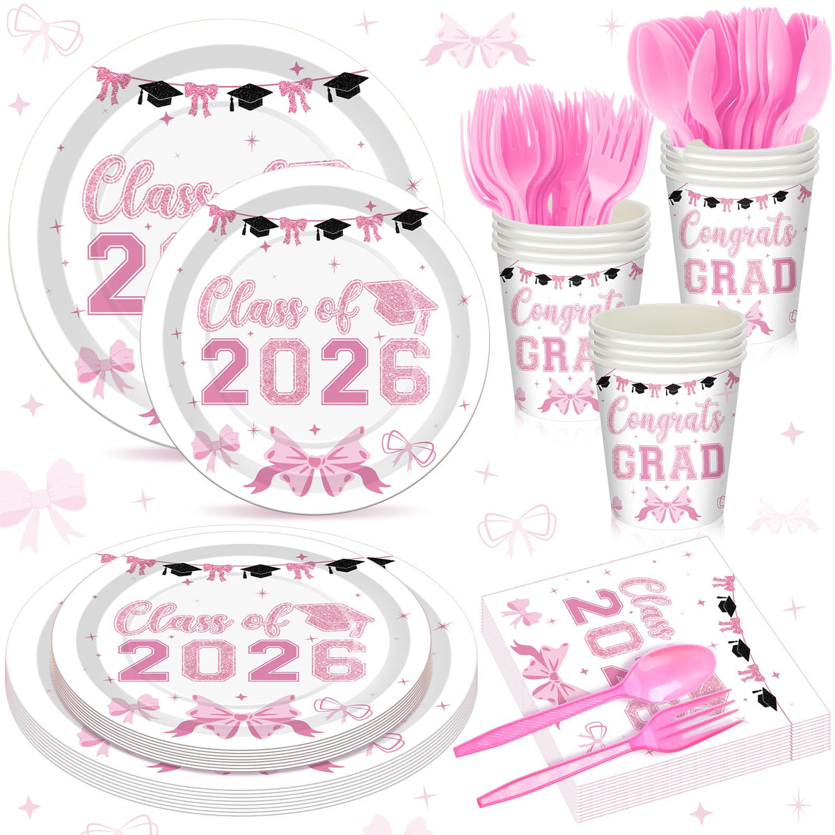168 Fall Birthday Party Favors Pumpkin Tableware Set Serves - Sunnychicc Official Imagery - 8