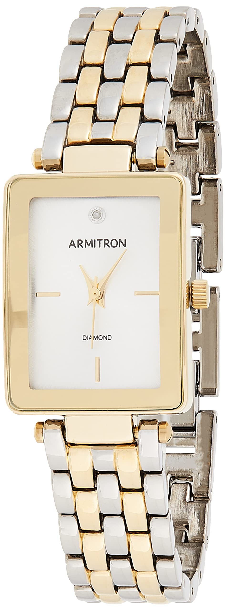 Armitron Women s Genuine Diamond Dial Bracelet Watch 75 5769 - Armitron Official Imagery - 1