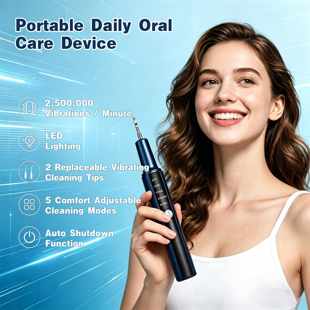 T9 Home Oral Care Set Portable Electric Oral Cleaning Device - MgcSto Official Imagery - 6