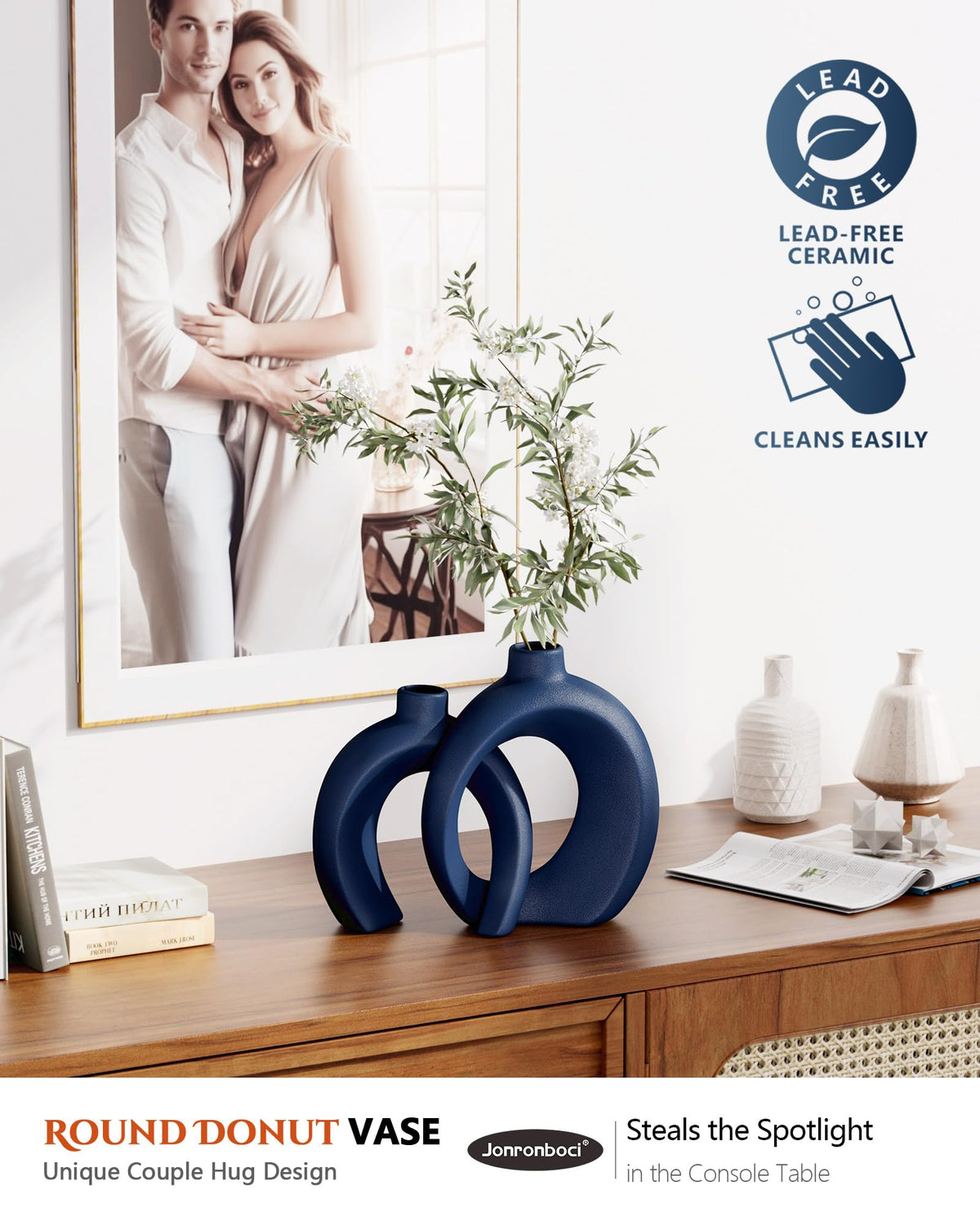 Blue Vase Set of 2 - Jonronboci Official Imagery - 3