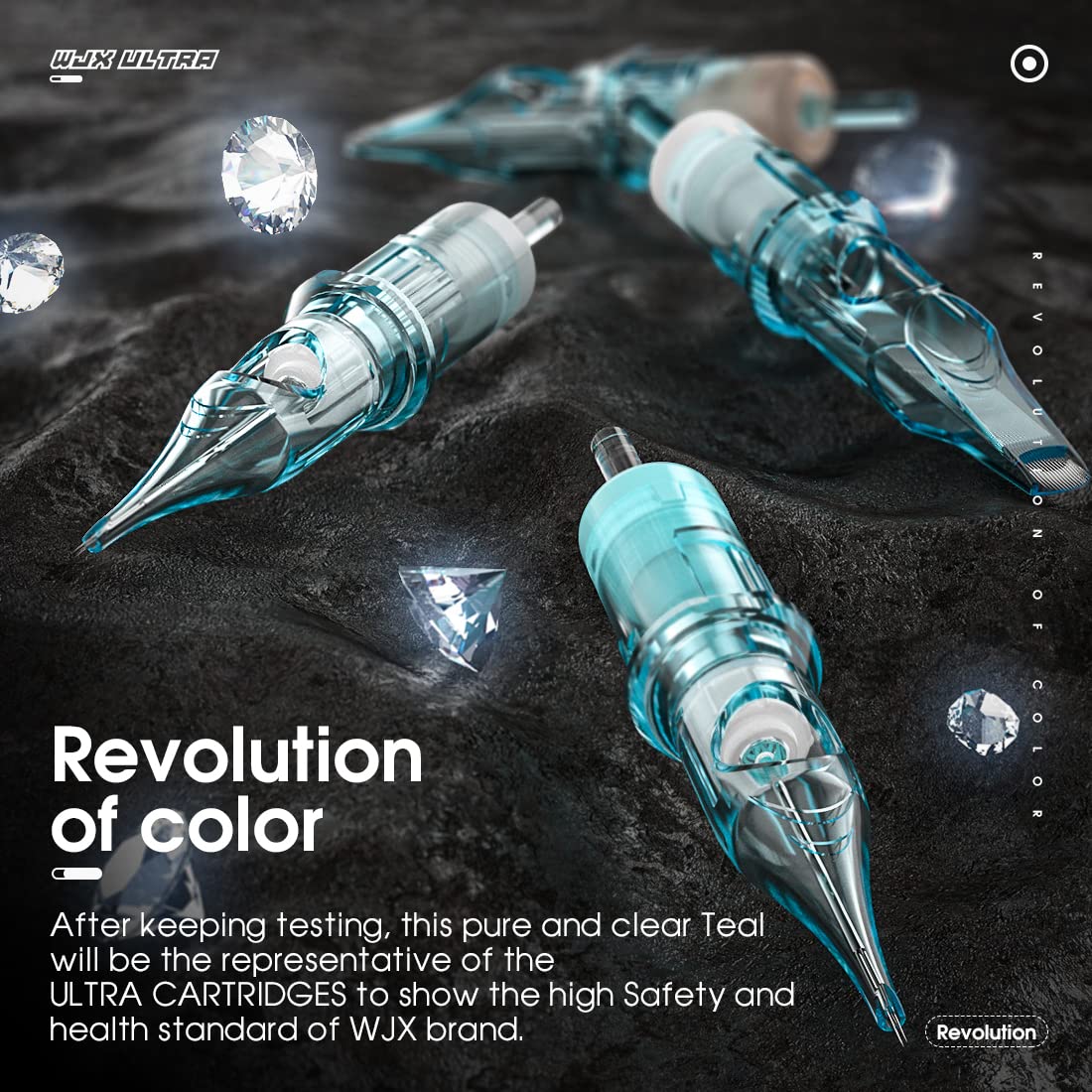 WJX Ultra 1005RM Tattoo Cartridge Needles 20Pcs - WJX Official Imagery - 2