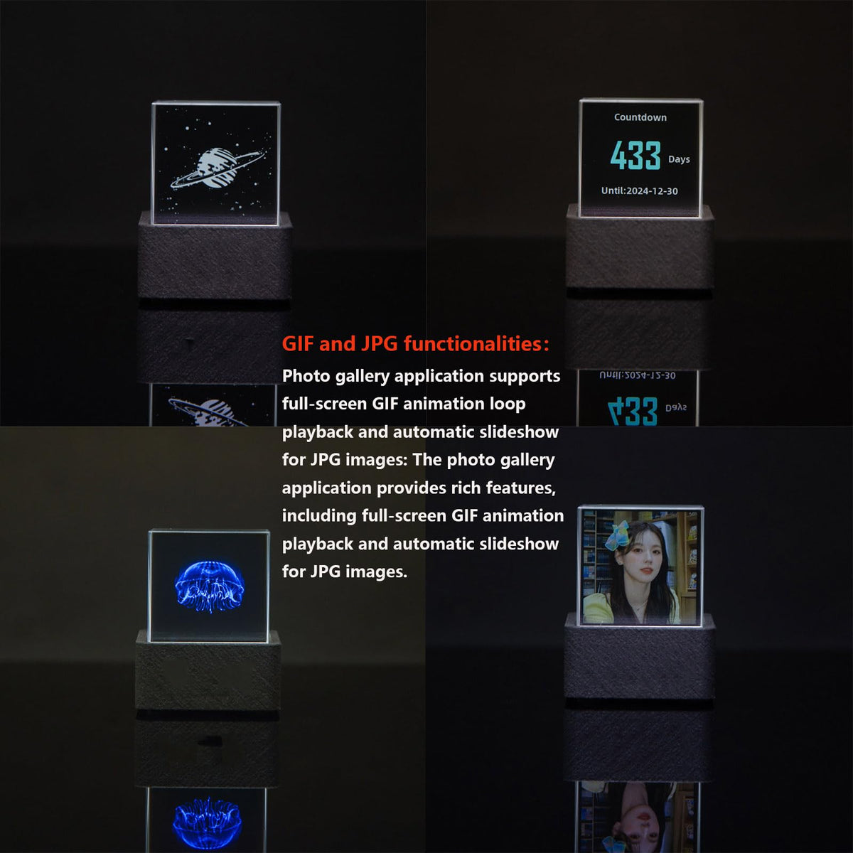 HolaCube WiFi Holographic Crystal 3D Photo Display Smart - MLWSHR Official Imagery - 6