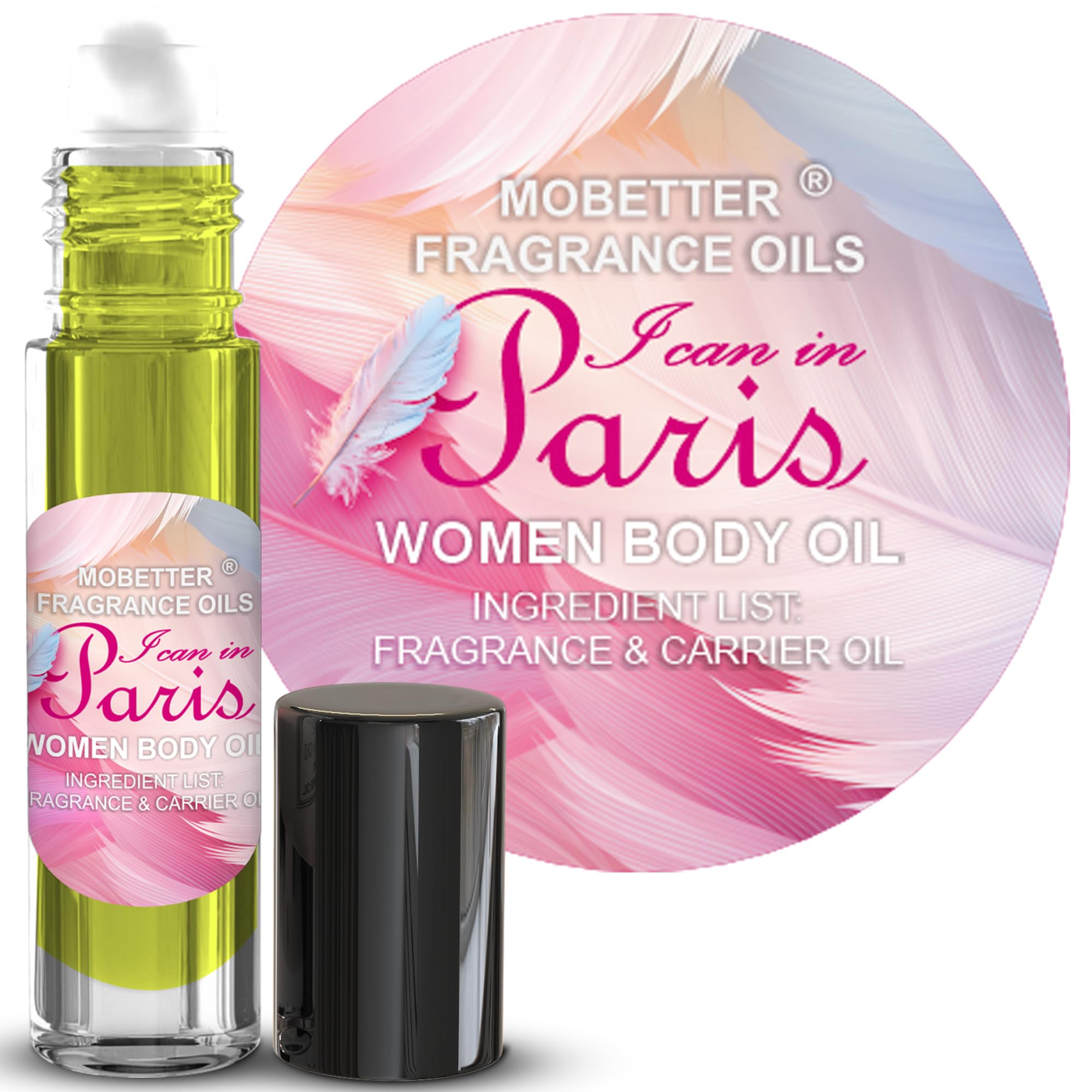MOBETTER FRAGRANCE OILS I Can In Paris Fragrance Body Oil for - Product Imagery