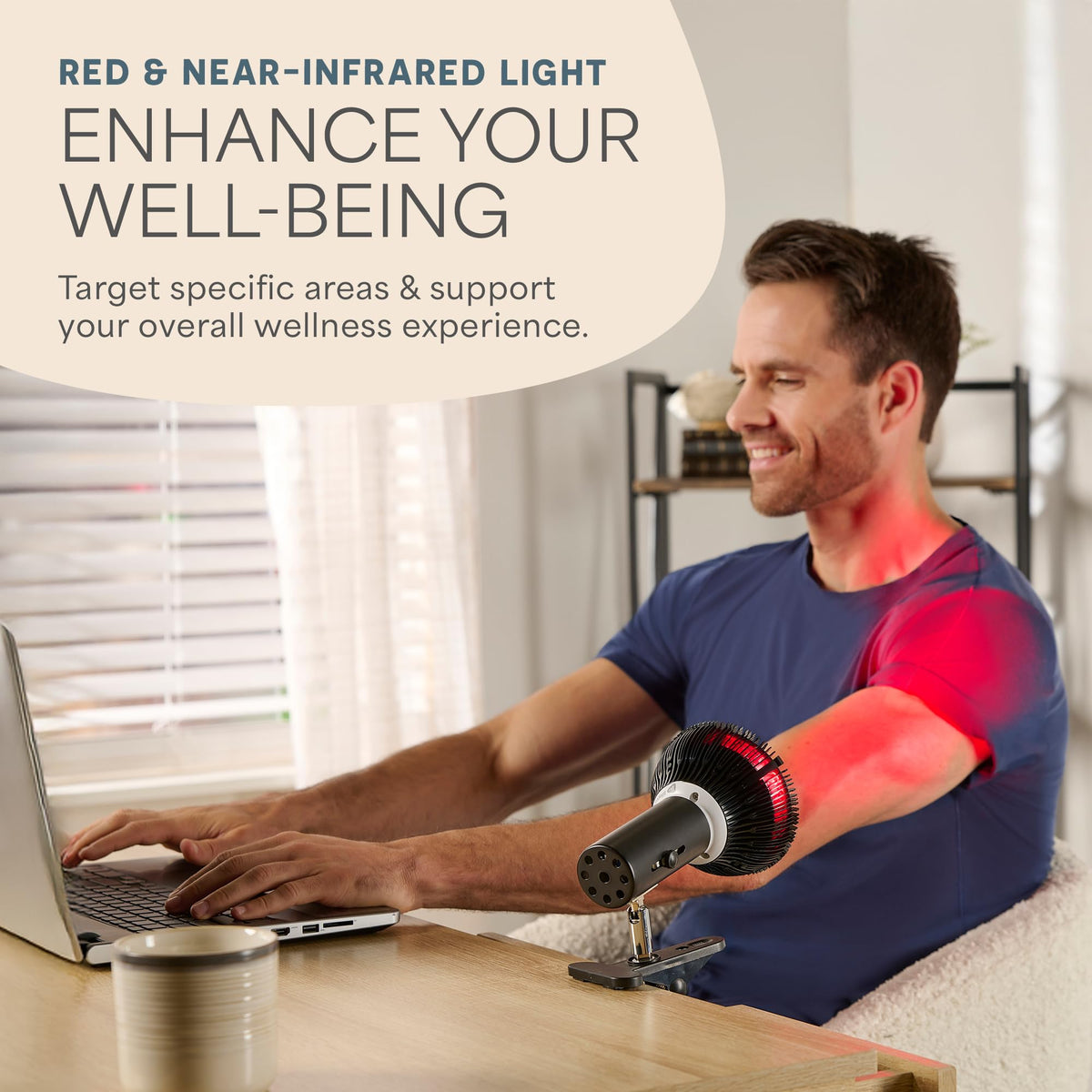 LifePro Infraglow Red Light Therapy Bulb - Premium Selection Official Imagery - 7