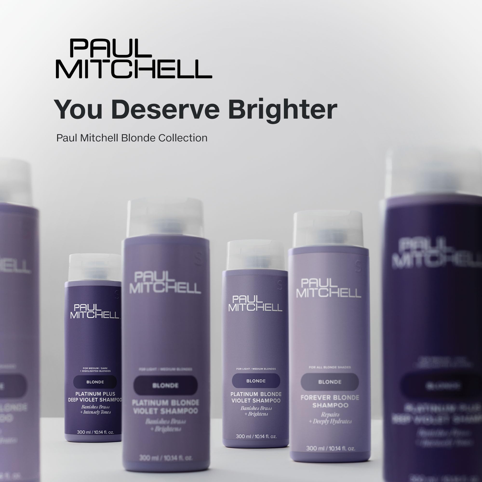 Paul Mitchell Platinum Plus Violet Toning Drops, Banishes Brass + Intensely Tones, Ideal for Blonde, Highlighted, Gray or Silver Hair, 0.85 fl. oz