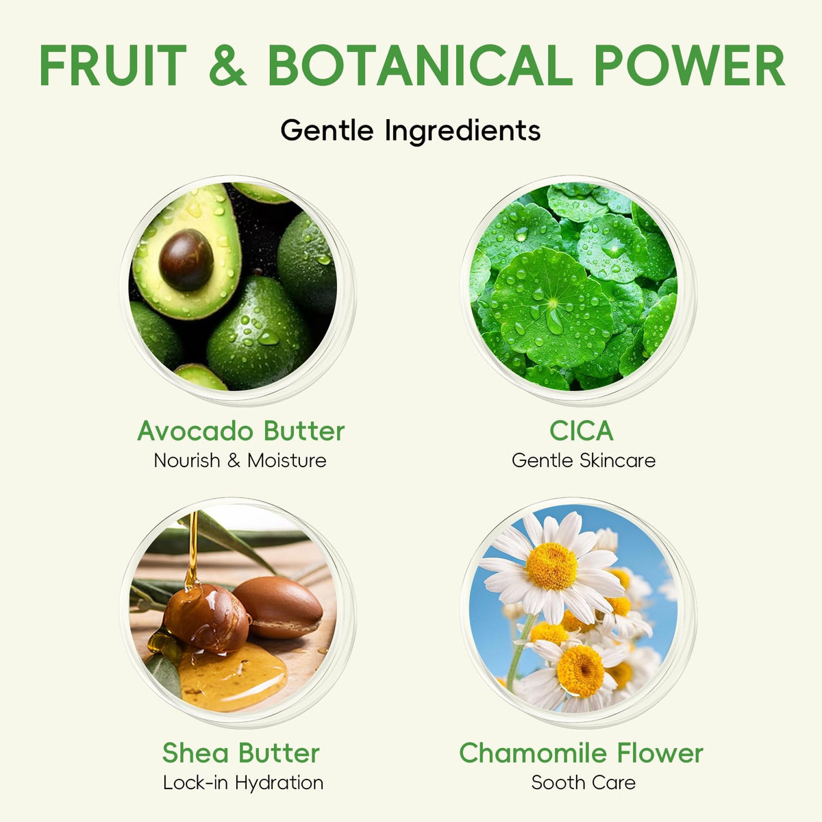 Avocado CICA 5 Step Face Skincare Routine Kit for Women Teen - QUIYUM Official Imagery - 5