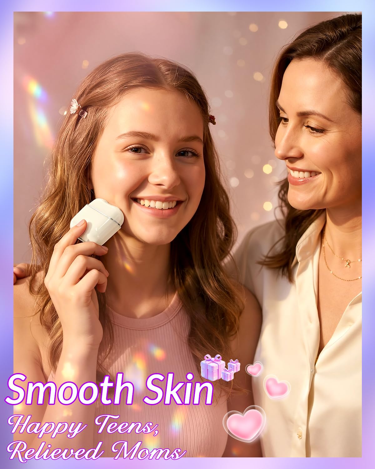Facial Hair Removal for Women Face Painless Face Shaver with - bissuuy Official Imagery - 6
