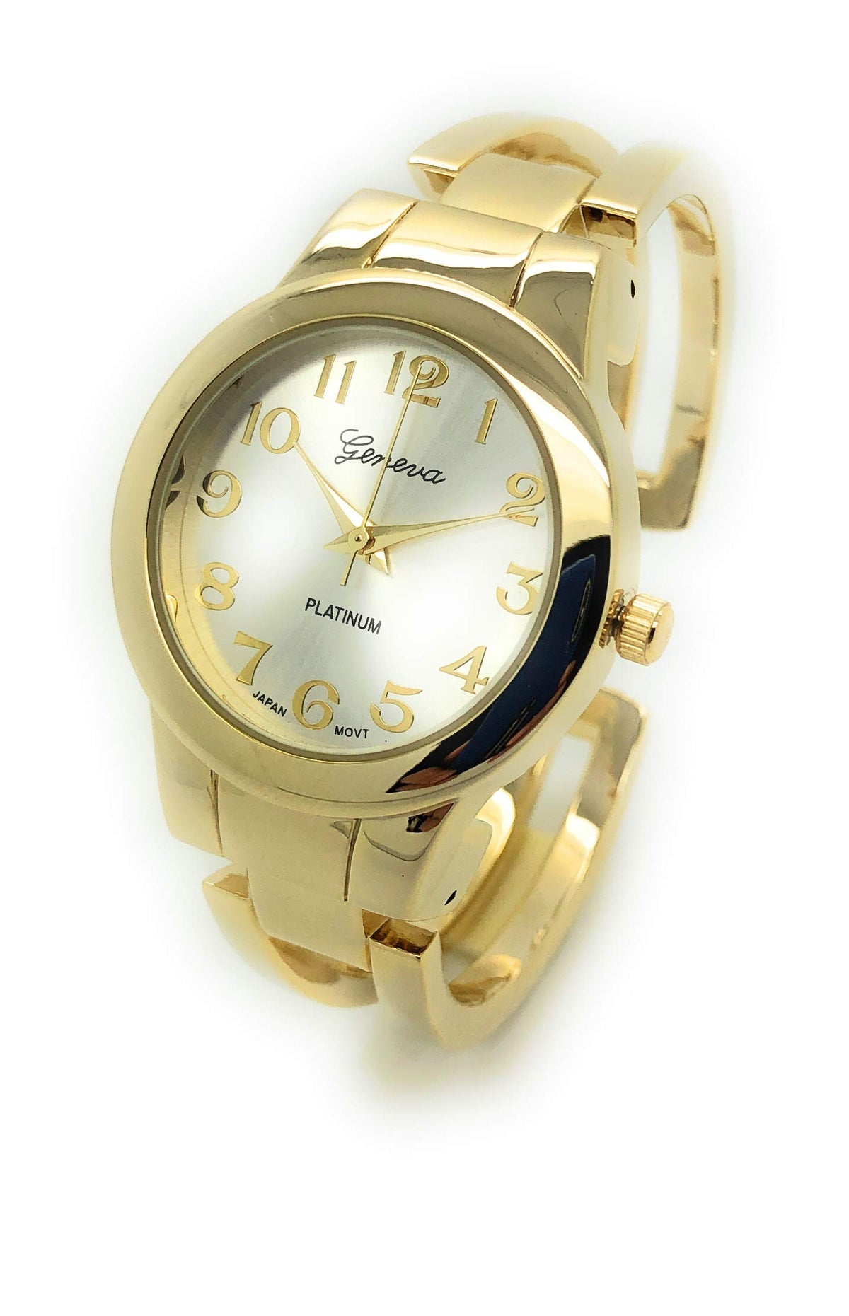 Ladies Round Elegant Simple Casual Metal Bangle Cuff Fashion - all4udeals Official Imagery - 6