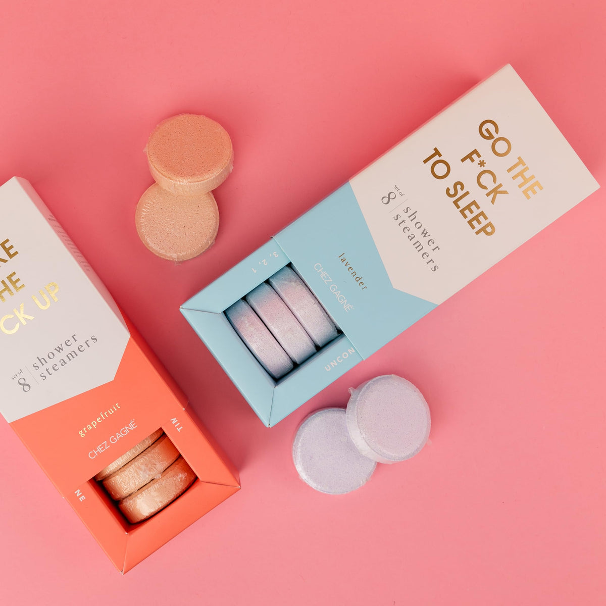 Aromatherapy Shower Steamers Go The F ck to Sleep Lavender - Chez Gagné Official Imagery - 3