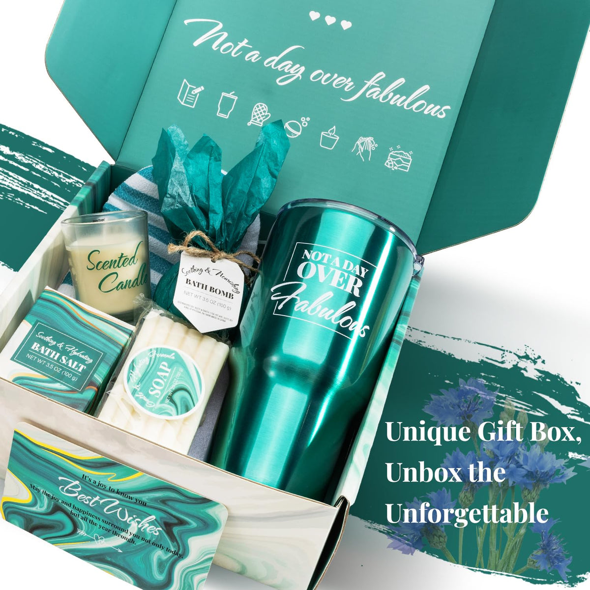 Bath Sets for Women Gift BODY EARTH Gift Baskets for Women - BODY & EARTH Official Imagery - 3