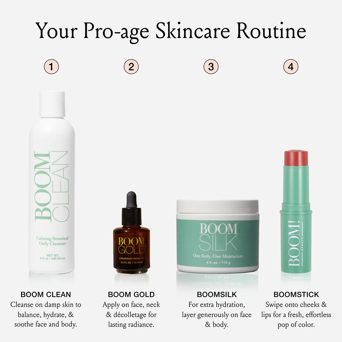 Boomsilk Face Moisturizer Cream by Boom Beauty 8 oz - BOOM! by Cindy Joseph Official Imagery - 5