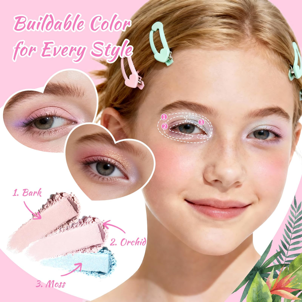 Color Nymph Girls Makeup Palette for Teens Make up Kit for - Color Nymph Official Imagery - 4