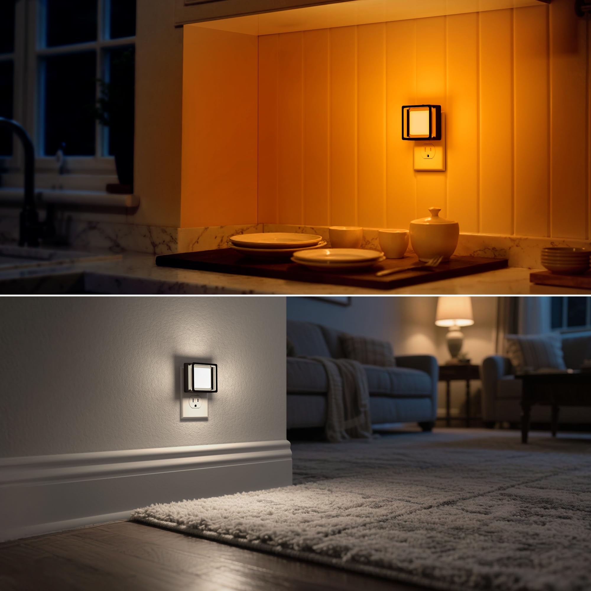 DORESshop LED Night Light,Night Lights Plug Into Wall  ,3CCT - DORESshop Official Product View 6
