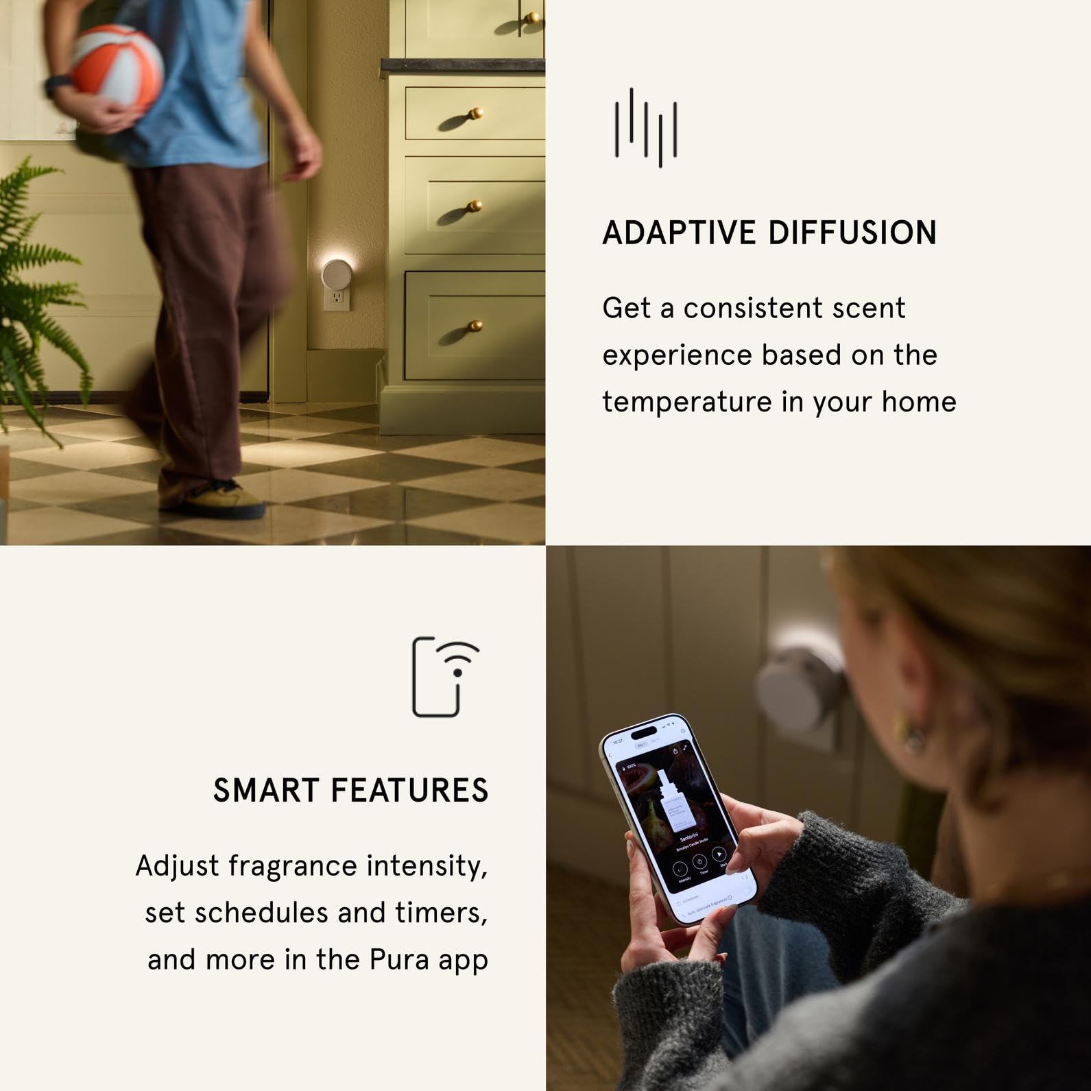 Pura x Becki Owens Home Diffuser Refill, 2 Pack, Coconut Calm - Pura Official Product View 5
