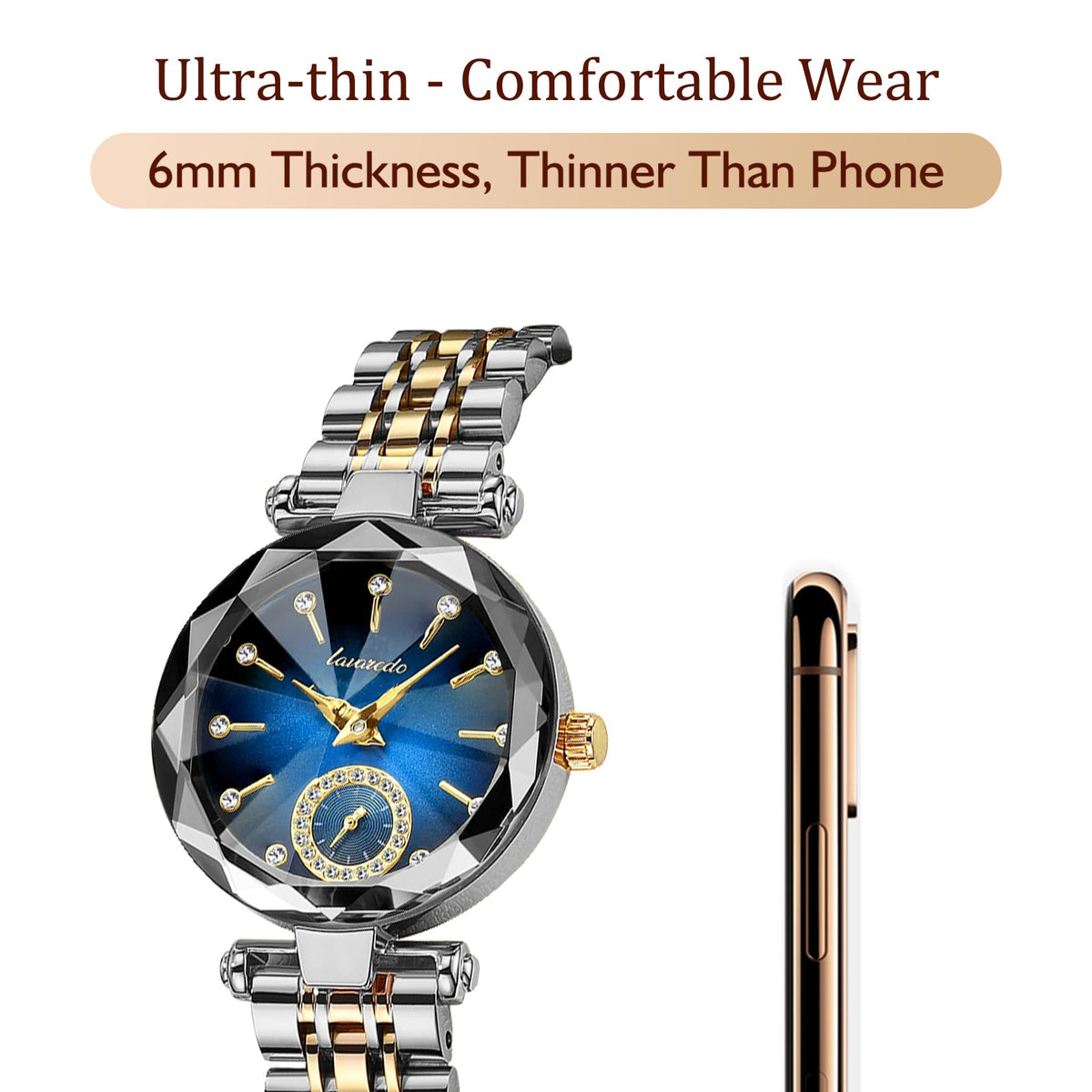 BEN NEVIS Watch Watches for Women with Elegant Leather Strap - BEN NEVIS Official Imagery - 5