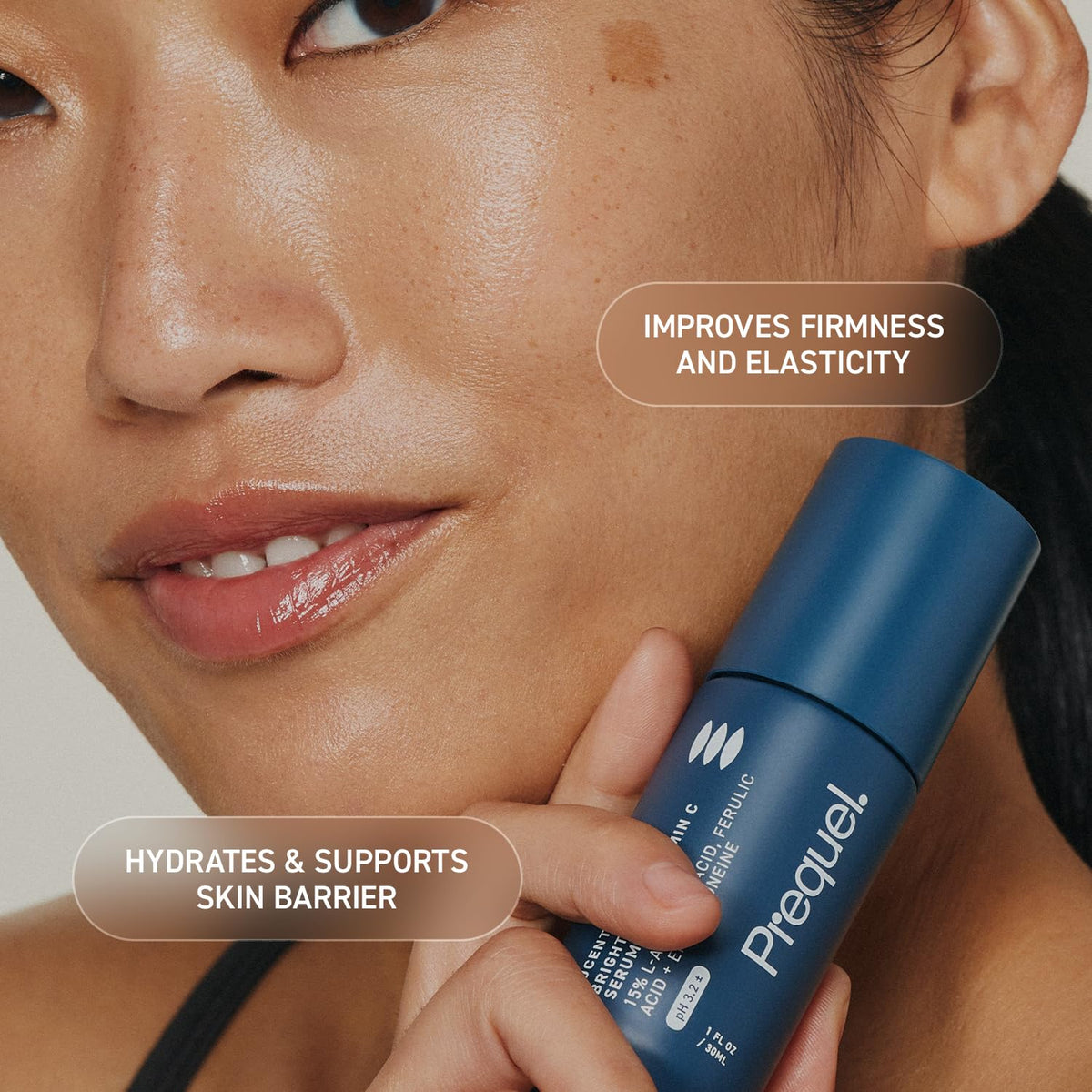 Prequel Skin Vitamin C Serum L Ascorbic Acid Ferulic Acid - Prequel Official Imagery - 6