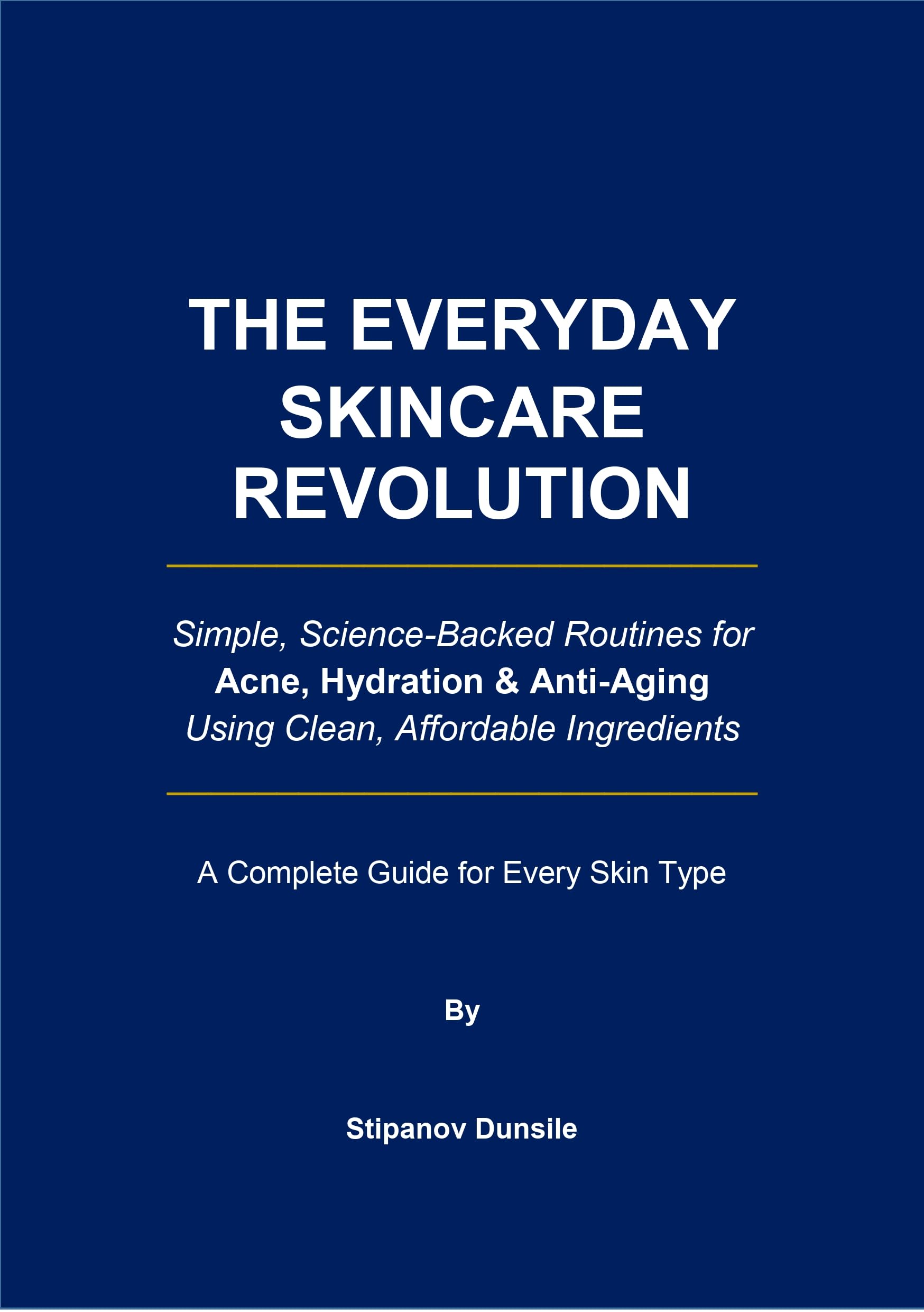 THE EVERYDAY SKINCARE REVOLUTION - Product Imagery