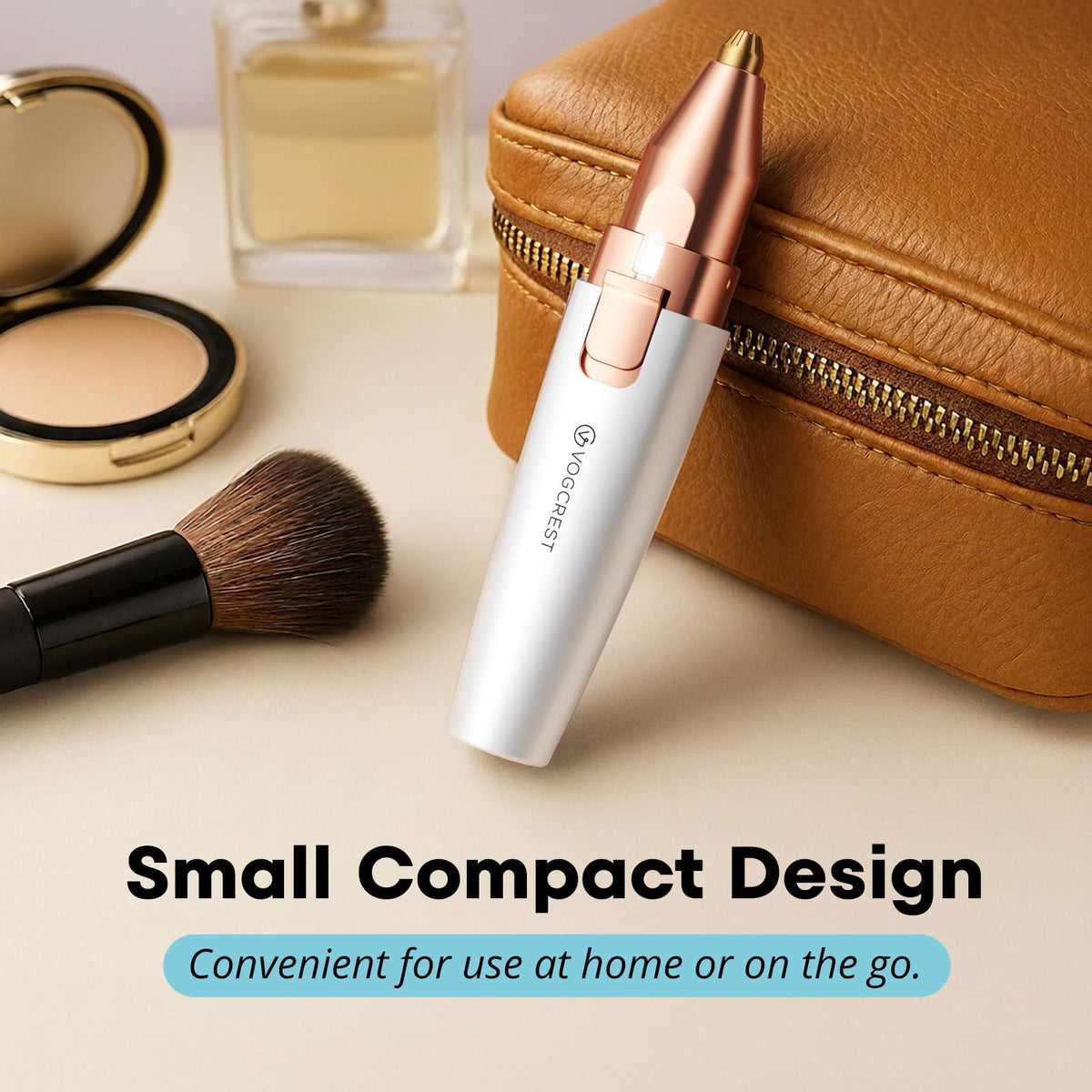 Rechargeable Eyebrow and Facial Hair Remover for Women - VG VOGCREST Official Imagery - 8