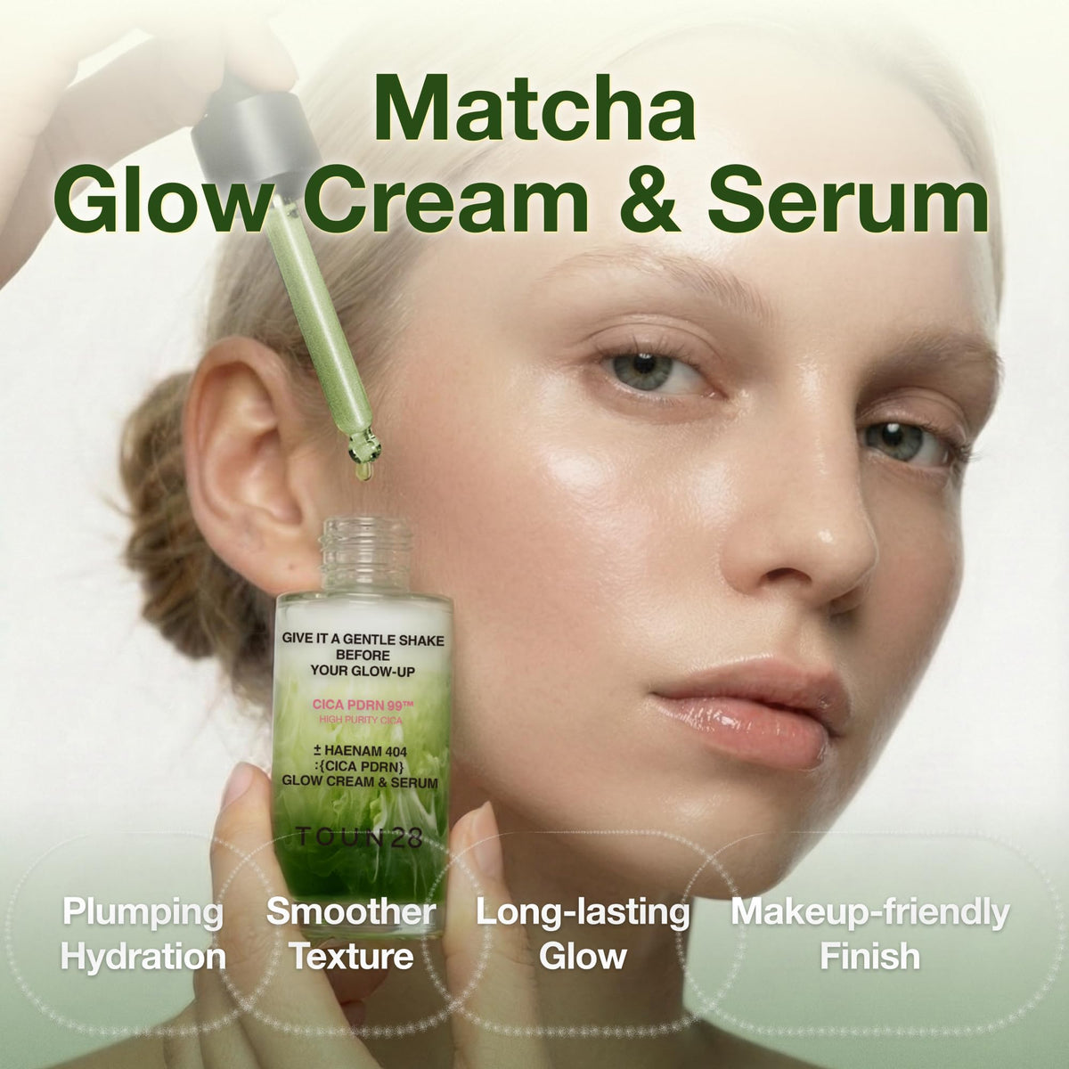 TOUN28 Glow Cream CICA PDRN Serum Makeup Prep 1 69oz - TOUN28 Official Imagery - 4