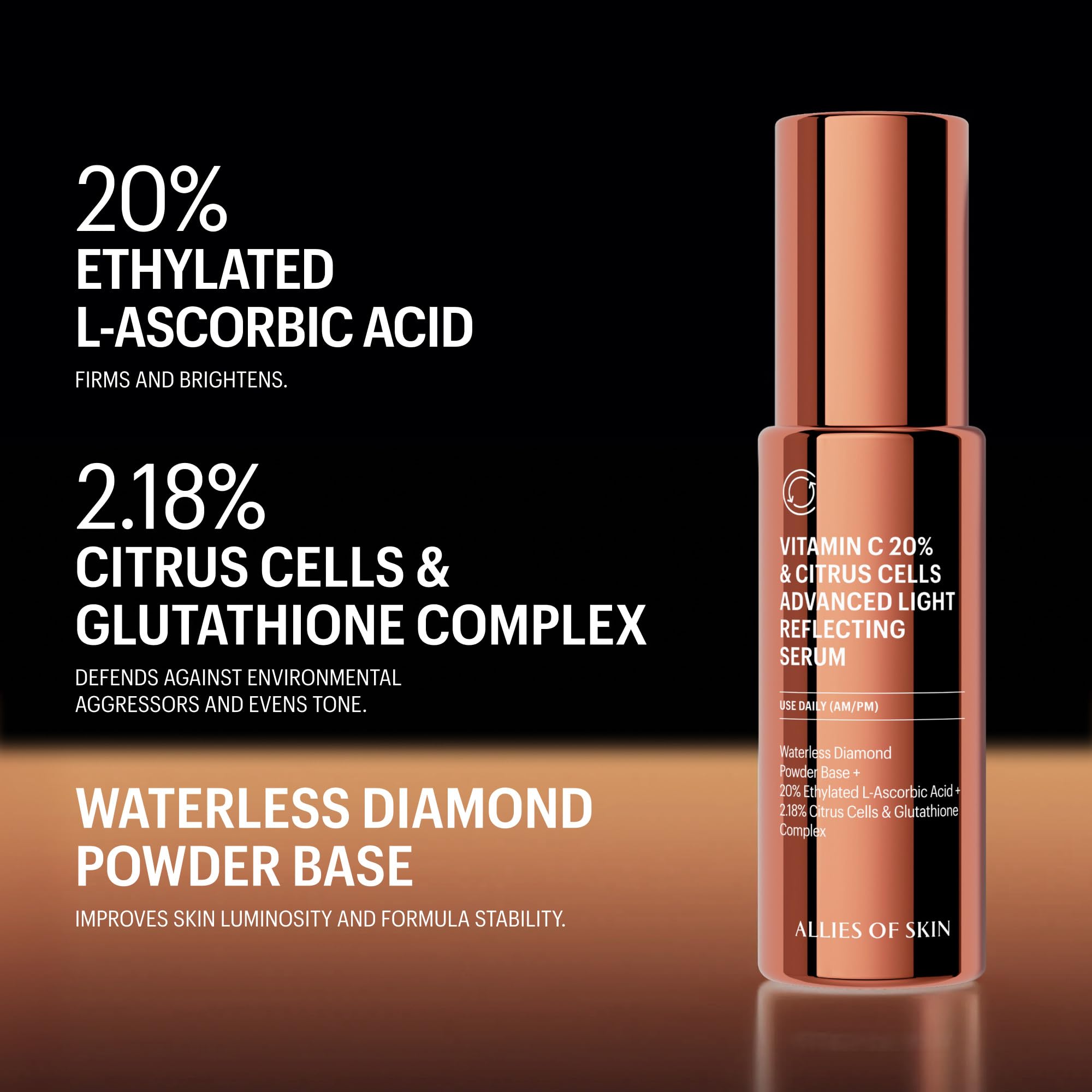 Allies of Skin 20 Vitamin C Serum 1 Fl Oz - Allies of Skin Official Imagery - 4